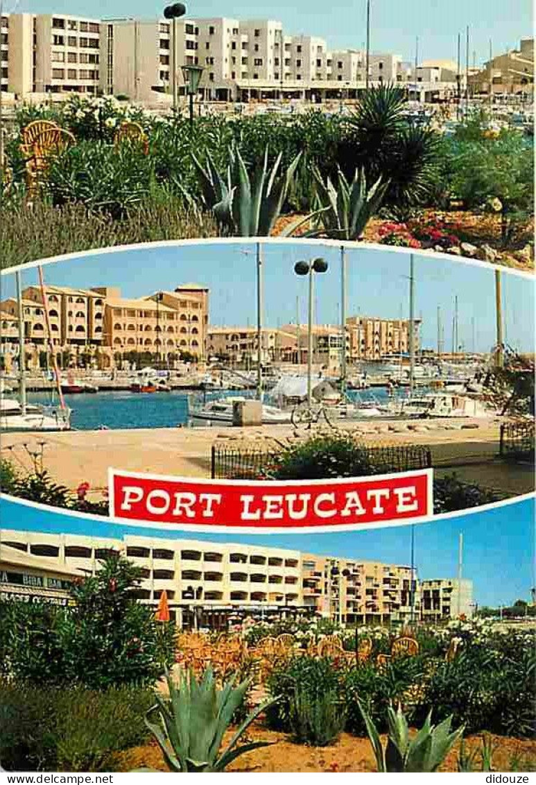 Carte Postale - 11 - Leucate - Port Leucate - Multivues - Bateaux - Plantes exotiques - CPM - Voir Scans Recto-Verso - P