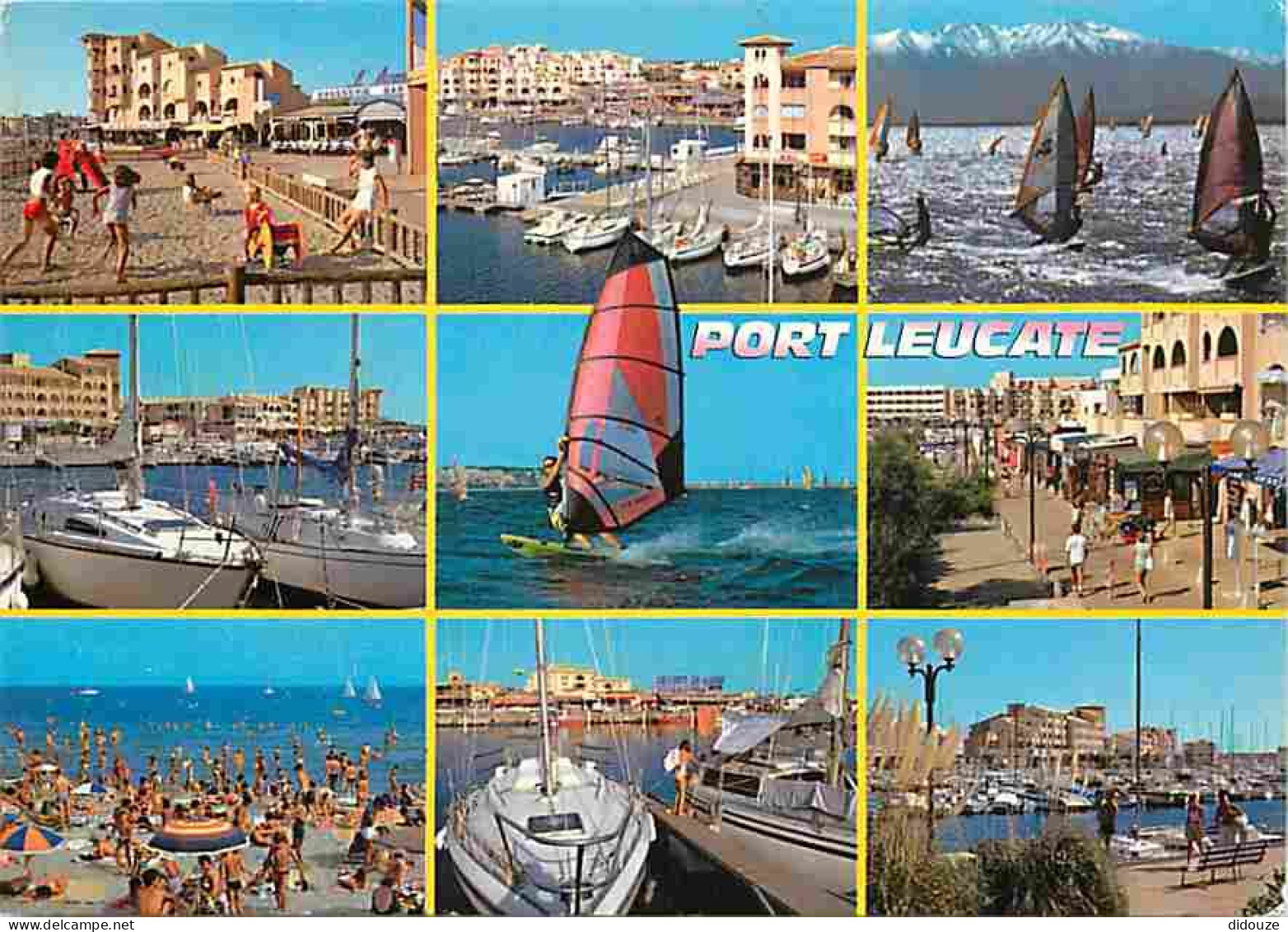 Carte Postale - 11 - Leucate - Port Leucate - Multivues - Bateaux - Scènes de Plage - CPM - Voir Scans Recto-Verso - Pos