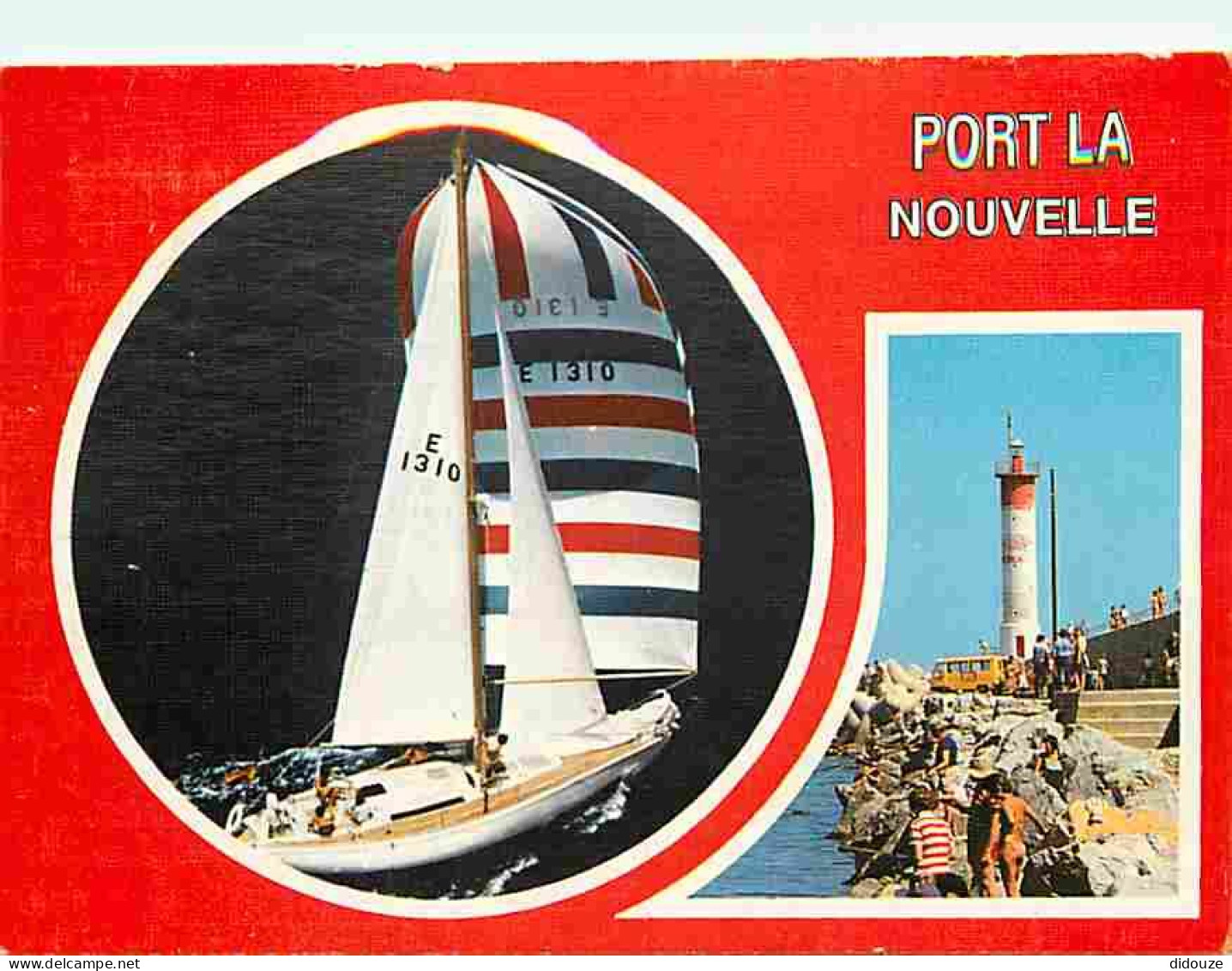 Carte Postale - 11 - Port la Nouvelle - Multivues - Bateaux - Voile - Flamme Postale de Port la Nouvelle - CPM - Voir Sc