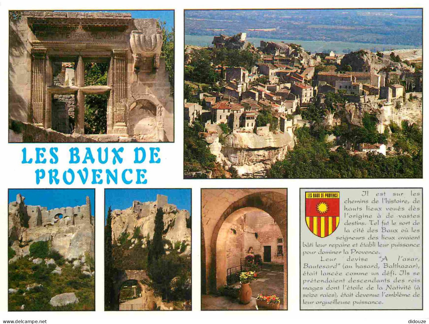 Carte Postale - 13 - Les Baux De Provence - Multivues -  -  -  -  - CPM -  -  - Voir Scans Recto-Verso
