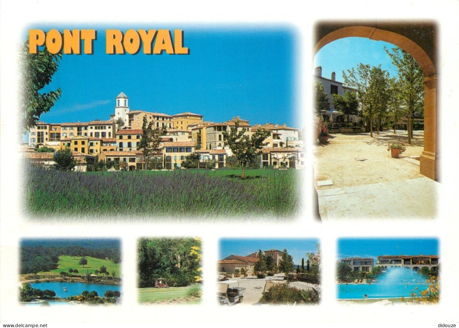 Carte Postale - 13 - Mallemort en Provence - Pierre et Vacances - Domaine et Golf de Pont Royal - Multivues - CPM - Flam