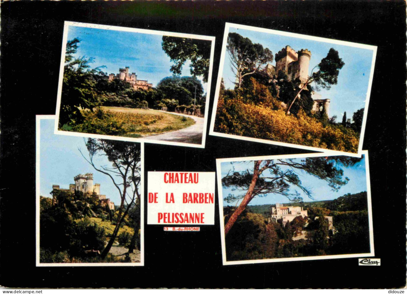 Carte Postale - 13 - Pélissanne - Château de la Barben - Multivues - Carte Dentelée - CPSM grand format - Voir Scans Rec