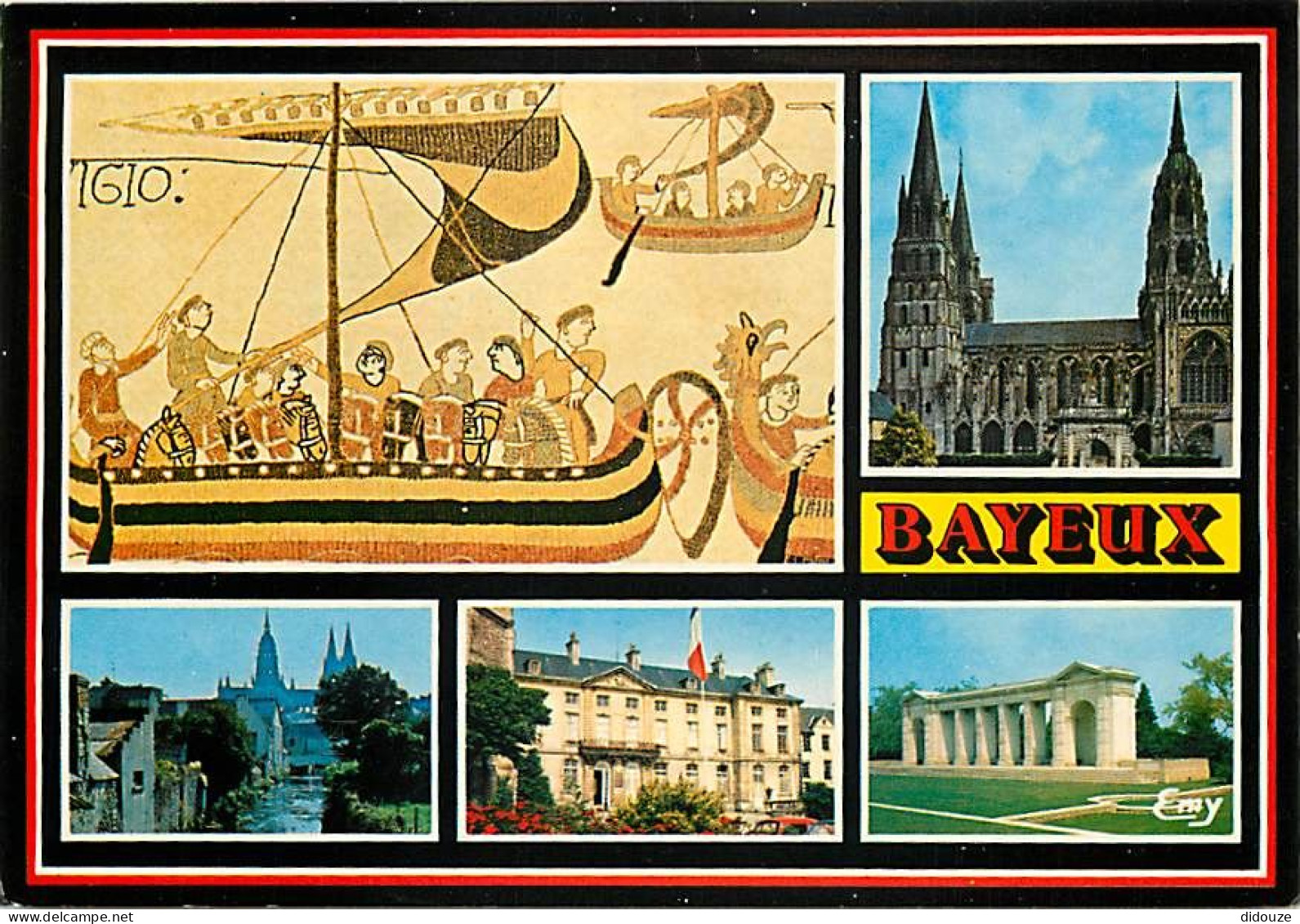 Carte Postale - 14 - Bayeux - Multivues - Flamme Postale de Bayeux - CPM - Voir Scans Recto-Verso - Poscard - Carta Post
