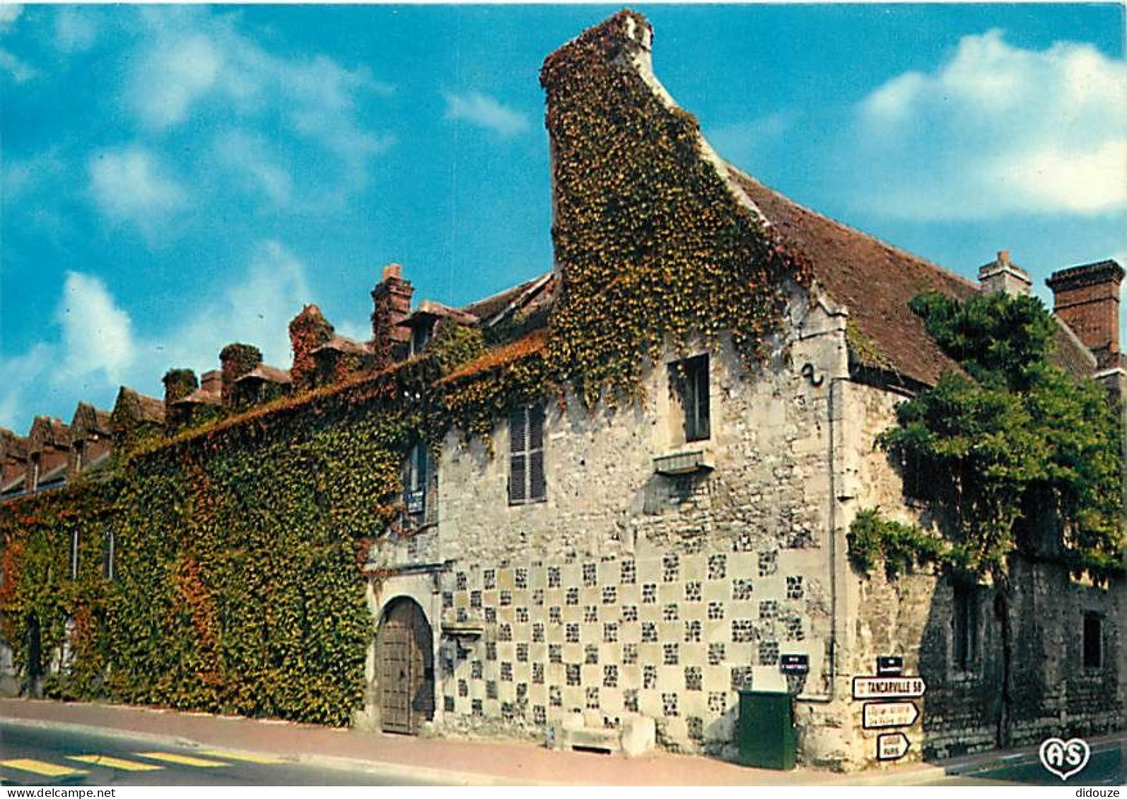 Carte Postale - 14 - Dives sur Mer - Hostellerie Guillaume le Conquérant - Flamme Postale de Dives sur Mer - CPM - Voir