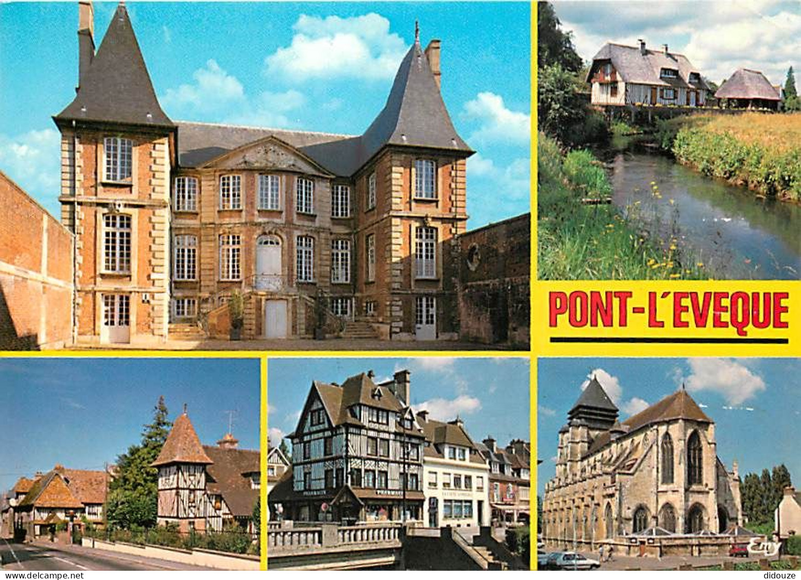 Carte Postale - 14 - Pont l'Eveque - Multivues - Flamme Postale de Pont l'Eveque - CPM - Voir Scans Recto-Verso - Poscar