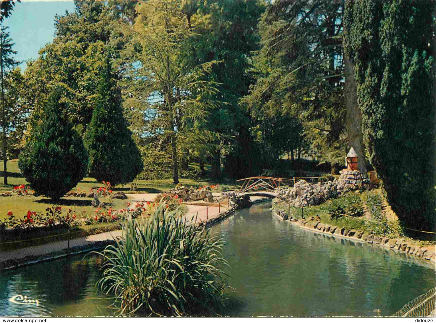 Carte Postale - 16 - Chateauneuf sur Charente - Le jardin public - CPM - Voir Scans Recto-Verso - Poscard - Carta Postal
