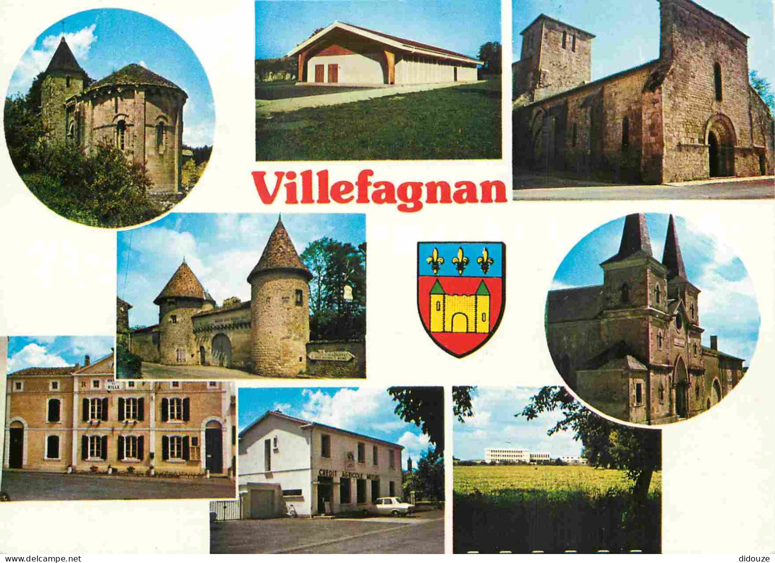 Carte Postale - 16 - Villefagnan - Multivues - Blasons - CPM - Carte Neuve - Voir Scans Recto-Verso - Poscard - Carta Po