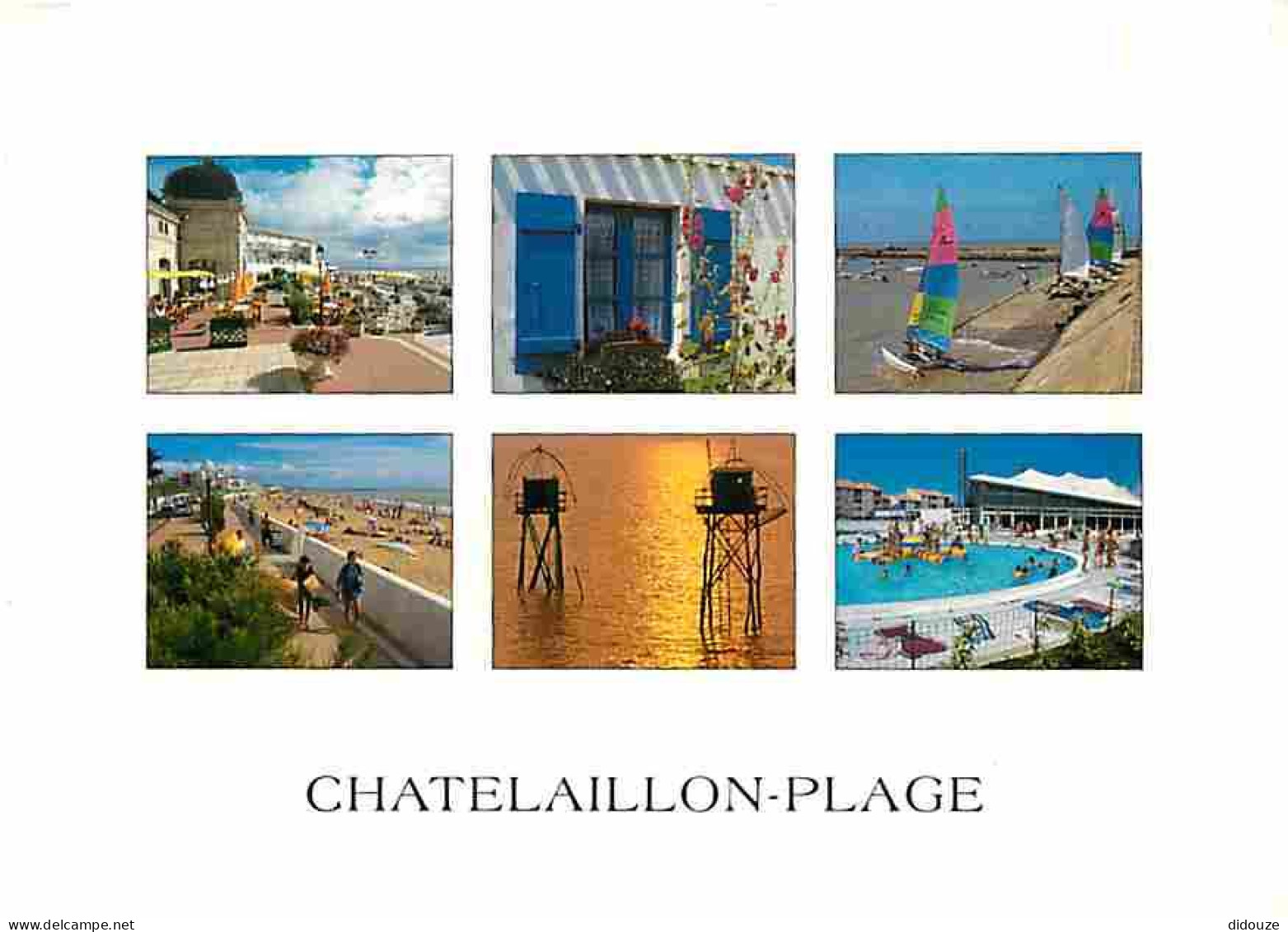 Carte Postale - 17 - Chatelaillon-Plage - Multivues - Piscine - Carrelets - CPM - Voir Scans Recto-Verso - Poscard - Car