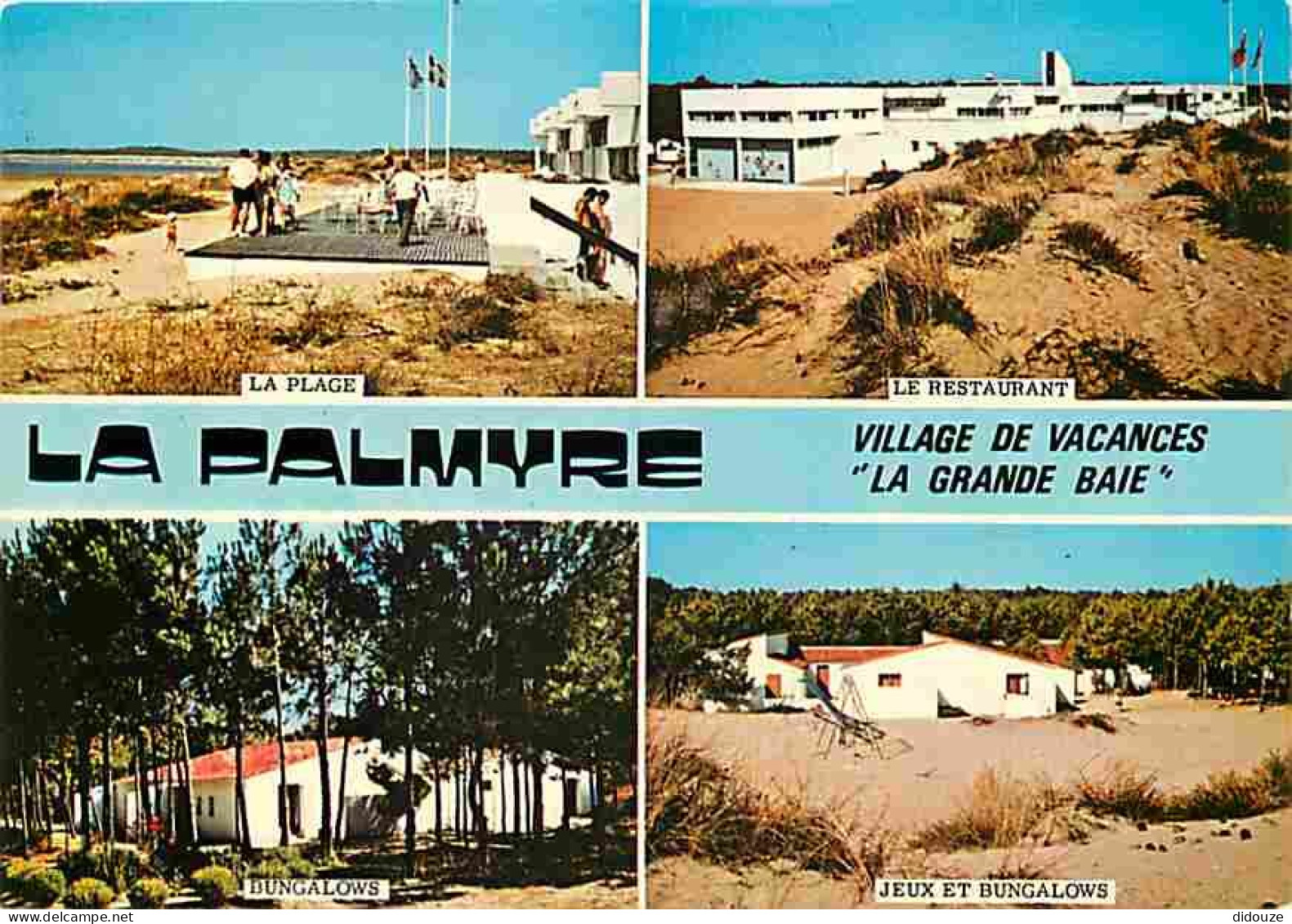 Carte Postale - 17 - La Palmyre - Les Mathes - Multivues - Scènes de Plage - Folklore - CPM - Voir Scans Recto-Verso - P