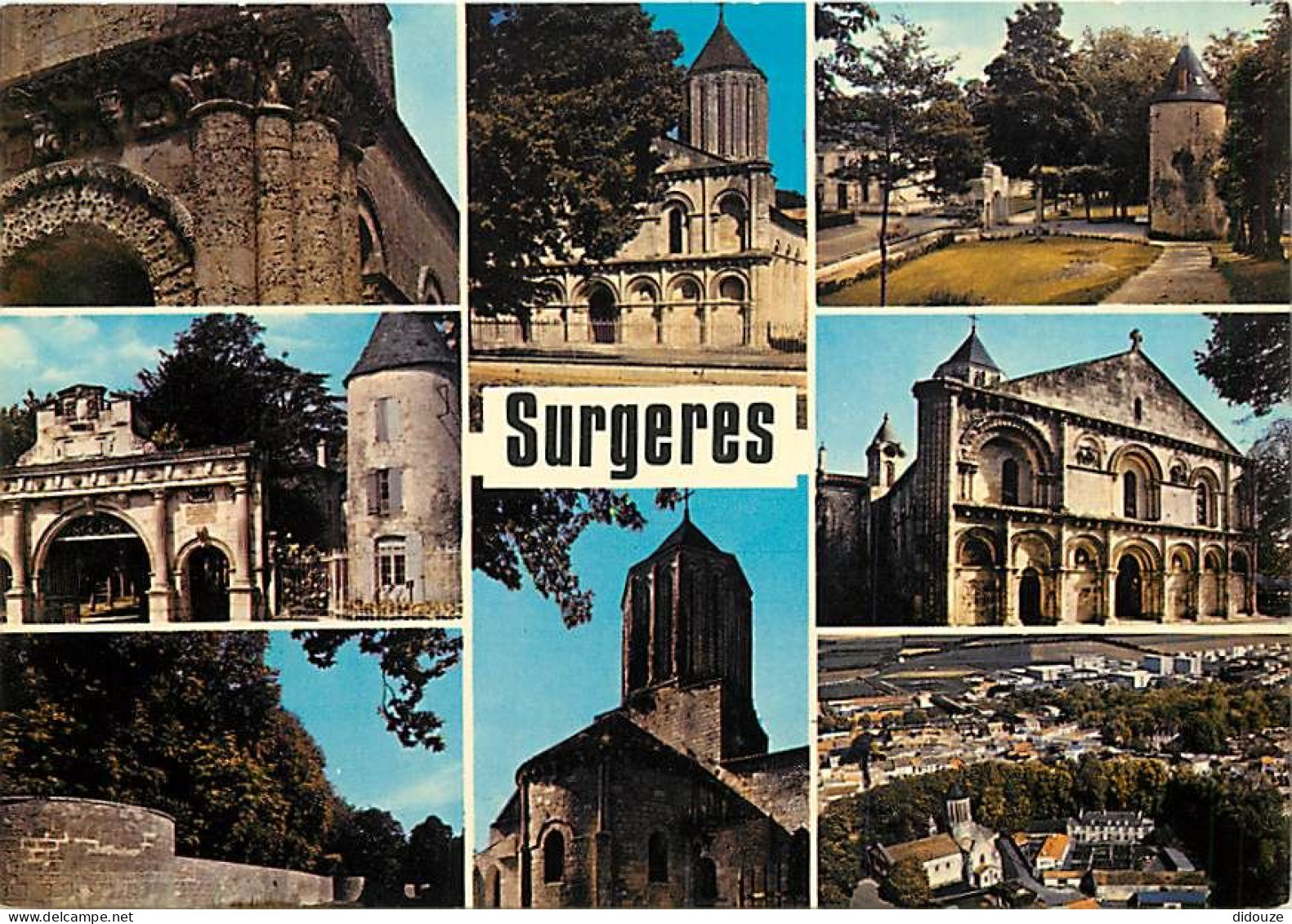 Carte Postale - 17 - Surgères - Multivues - Flamme Postale de Surgères - CPM - Voir Scans Recto-Verso - Poscard - Carta