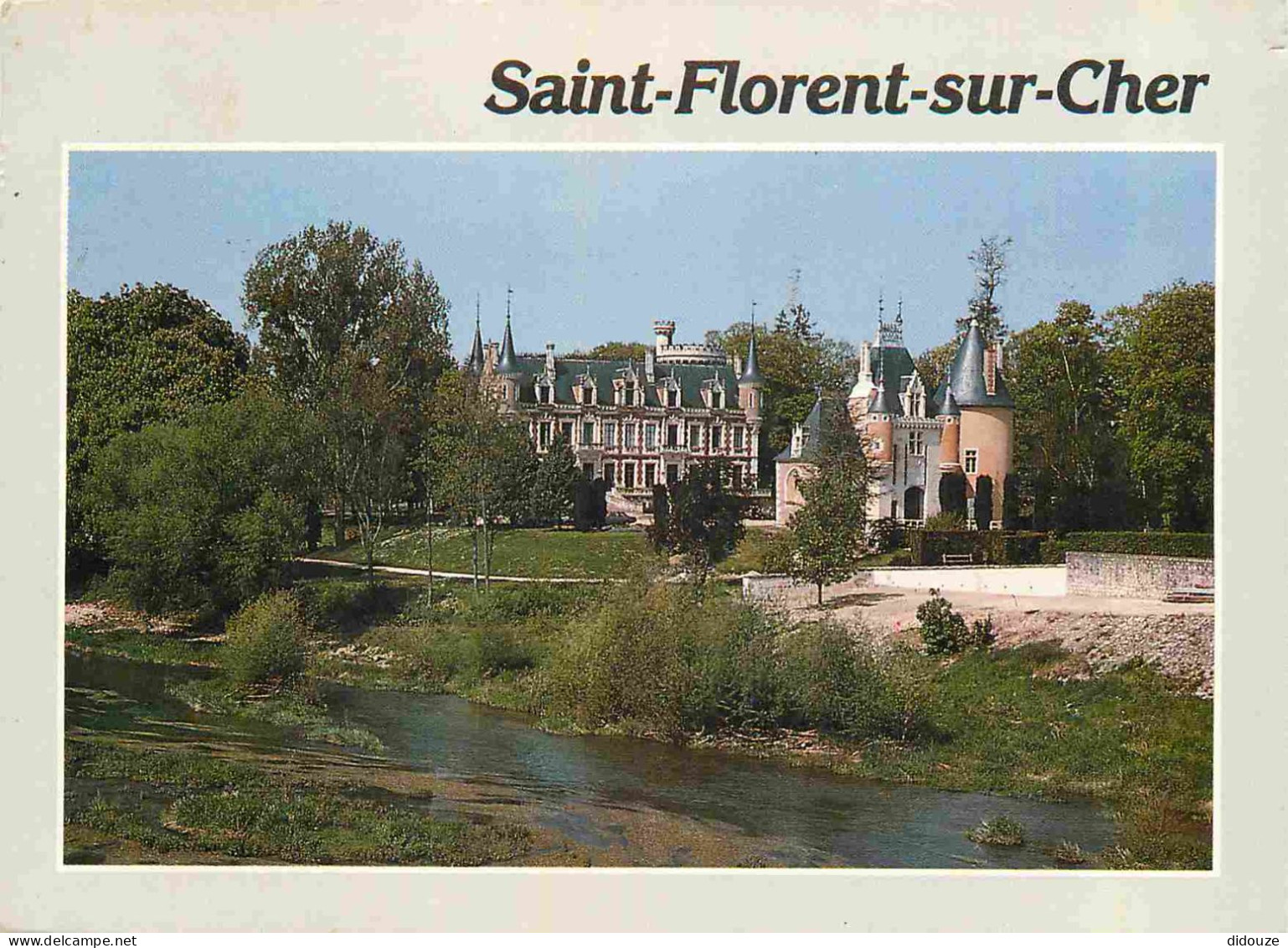 Carte Postale - 18 - Saint Florent sur Cher - Le Chateau - CPM - Voir Scans Recto-Verso - Poscard - Carta Postal -  Post