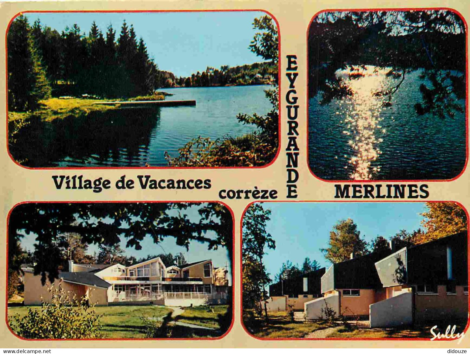 Carte Postale - 19 - Eygurande - Merline - Le Village de Vacances - Multivues - CPM - Voir Scans Recto-Verso - Poscard -