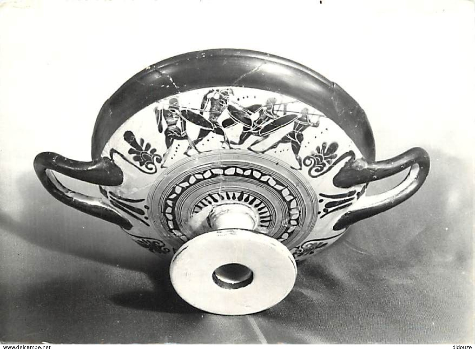 Carte Postale - 21 - Chatillon sur Seine - Musée de Chatillon sur Seine - Coupe attique à figures noires - Carte dentelé