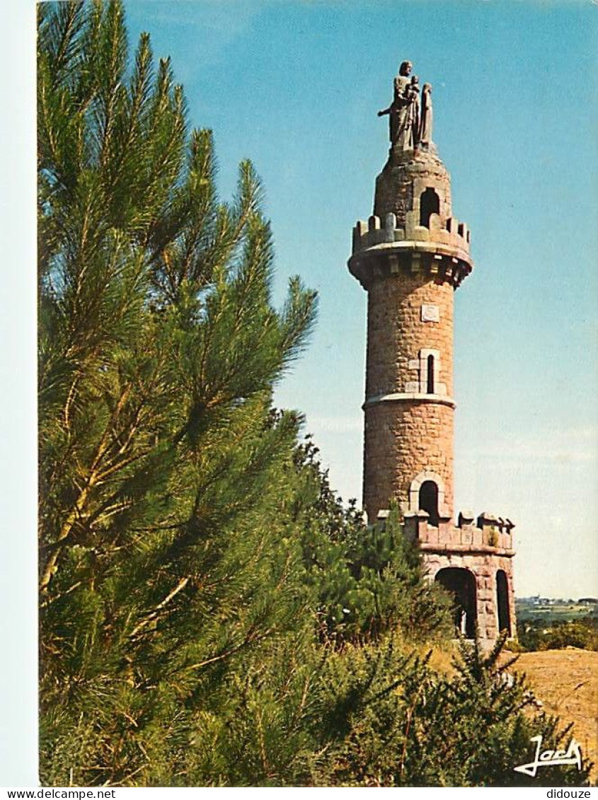 Carte Postale - 22 - Côtes d'Armor - Entre Paimpol et Ploubazlanec - La Tour de Kerroch - Flamme Postale de Ploubazlanec