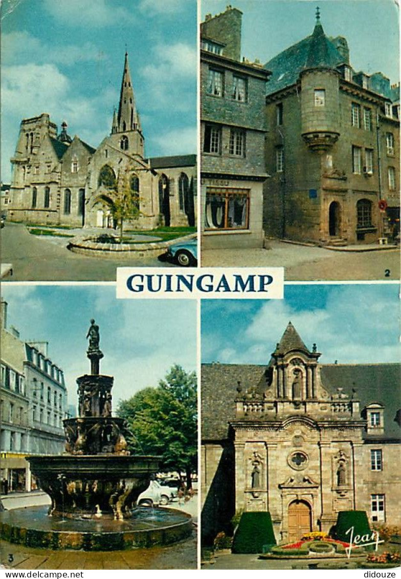 Carte Postale - 22 - Guingamp - Multivues - Flamme Postale de Guingamp - CPM - Voir Scans Recto-Verso - Poscard - Carta