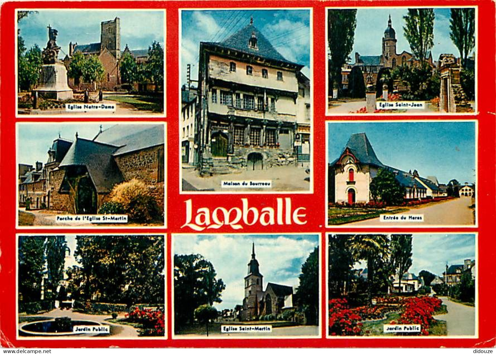 Carte Postale - 22 - Lamballe - Multivues - Flamme Postale de Lamballe - CPM - Voir Scans Recto-Verso - Poscard - Carta