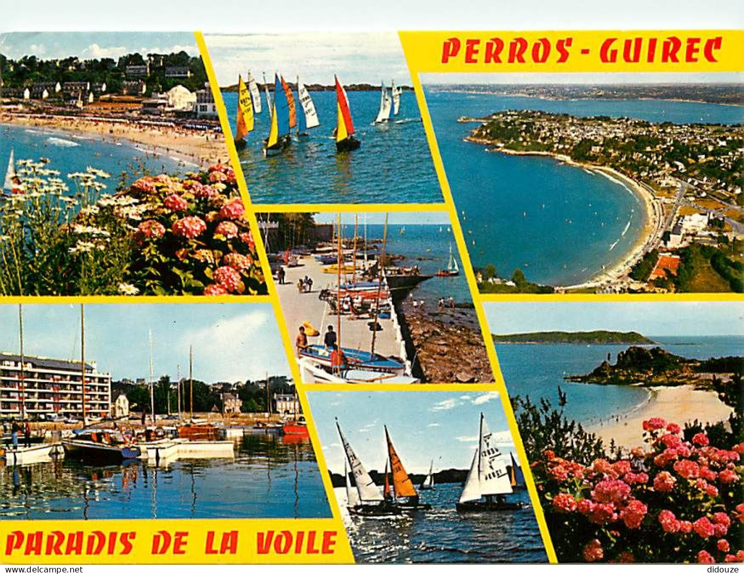 Carte Postale - 22 - Perros-Guirec - Multivues - Flamme Postale de Perros-Guirec - CPM - Voir Scans Recto-Verso - Poscar