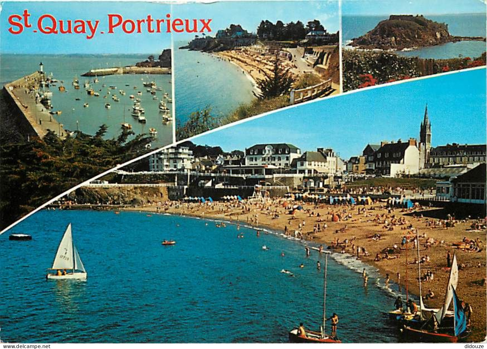 Carte Postale - 22 - Saint Quay Portrieux - Multivues - Flamme Postale de Saint Quay Portrieux - CPM - Voir Scans Recto-
