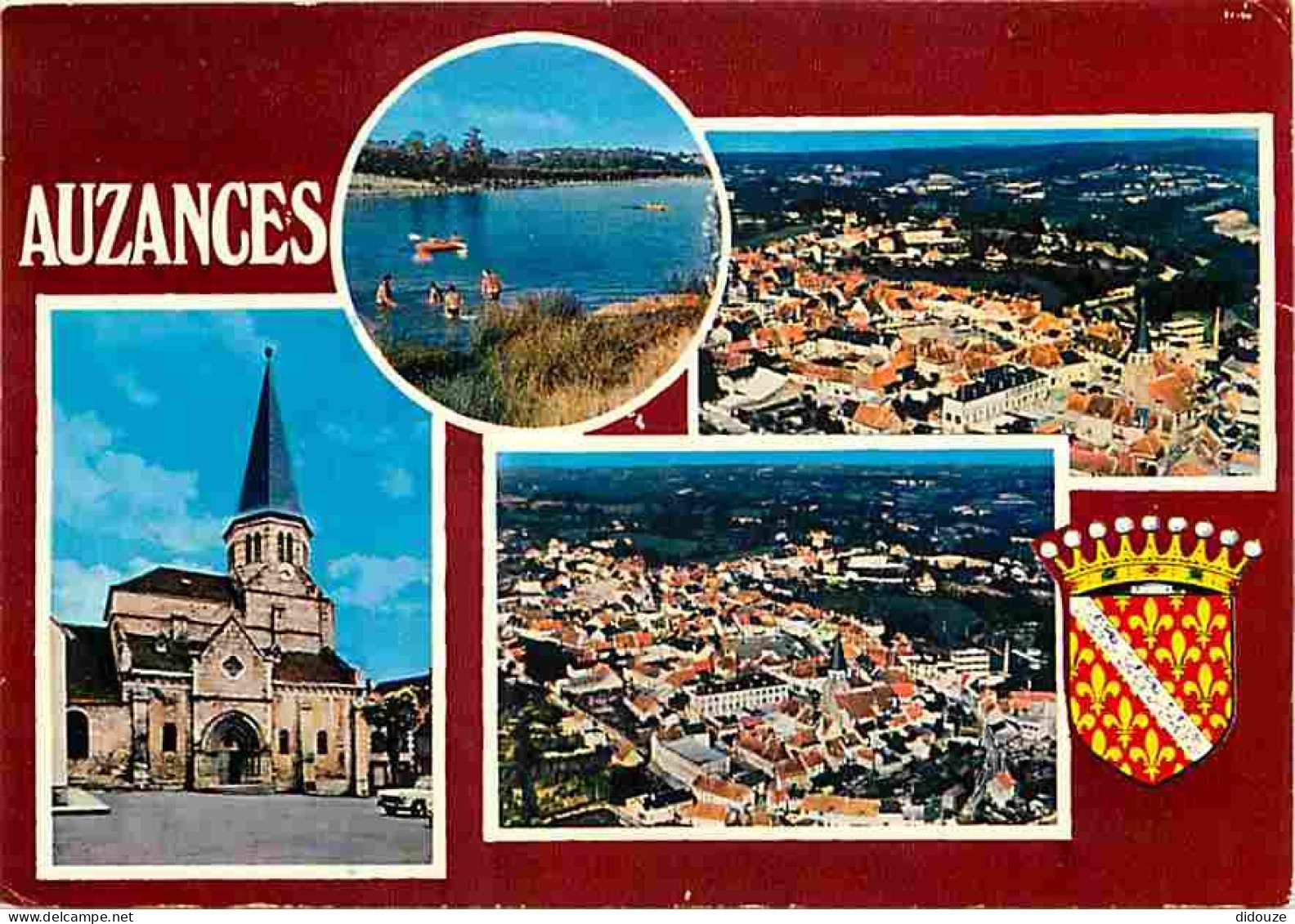 Carte Postale - 23 - Auzances - Multivues - Blasons - Automobiles - CPM - Voir Scans Recto-Verso - Poscard - Carta Posta