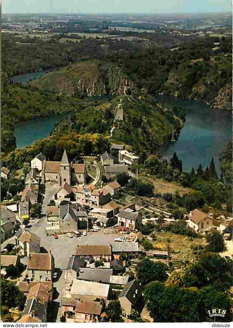 Carte Postale - 23 - Crozant - Les ruines du Château de Crozant - Vue aérienne - CPM - Voir Scans Recto-Verso - Poscard