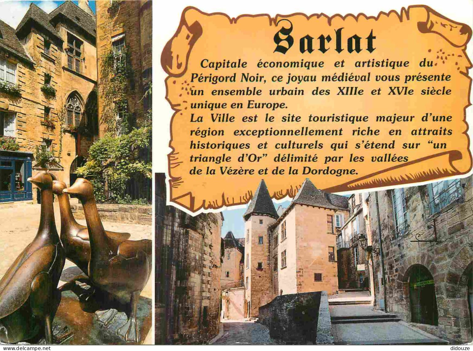 Carte Postale - 24 - Sarlat la Caneda - Multivues - CPM - Voir Scans Recto-Verso - Poscard - Carta Postal -  Postkarte