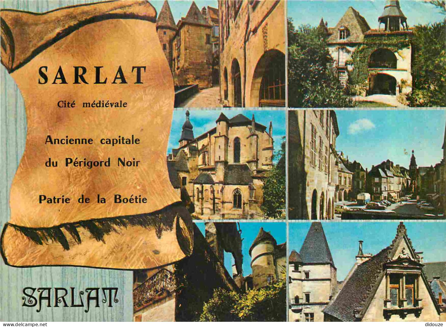 Carte Postale - 24 - Sarlat la Caneda - Multivues - CPM - Voir Scans Recto-Verso - Poscard - Carta Postal -  Postkarte