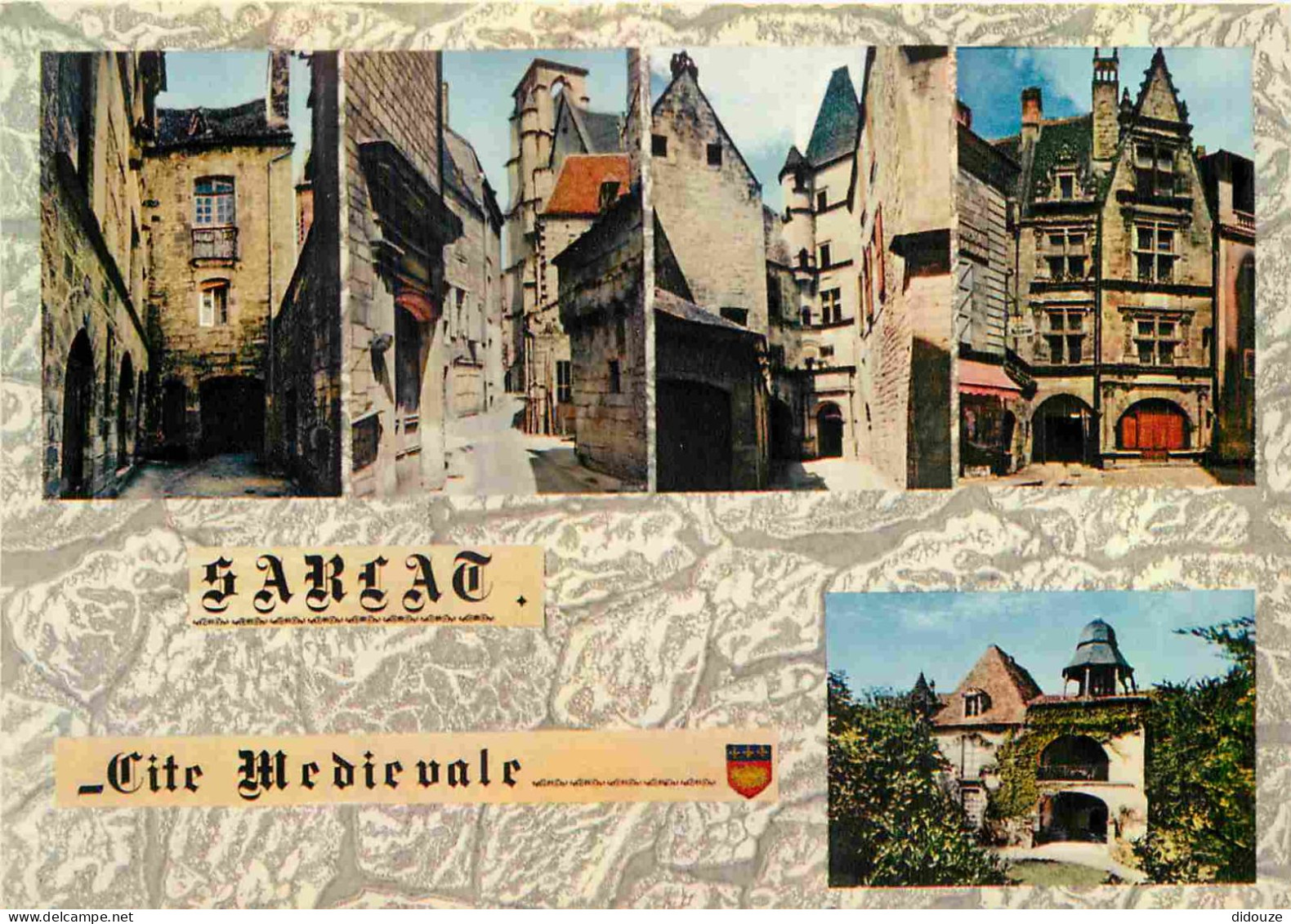 Carte Postale - 24 - Sarlat la Caneda - Multivues - CPM - Voir Scans Recto-Verso - Poscard - Carta Postal -  Postkarte