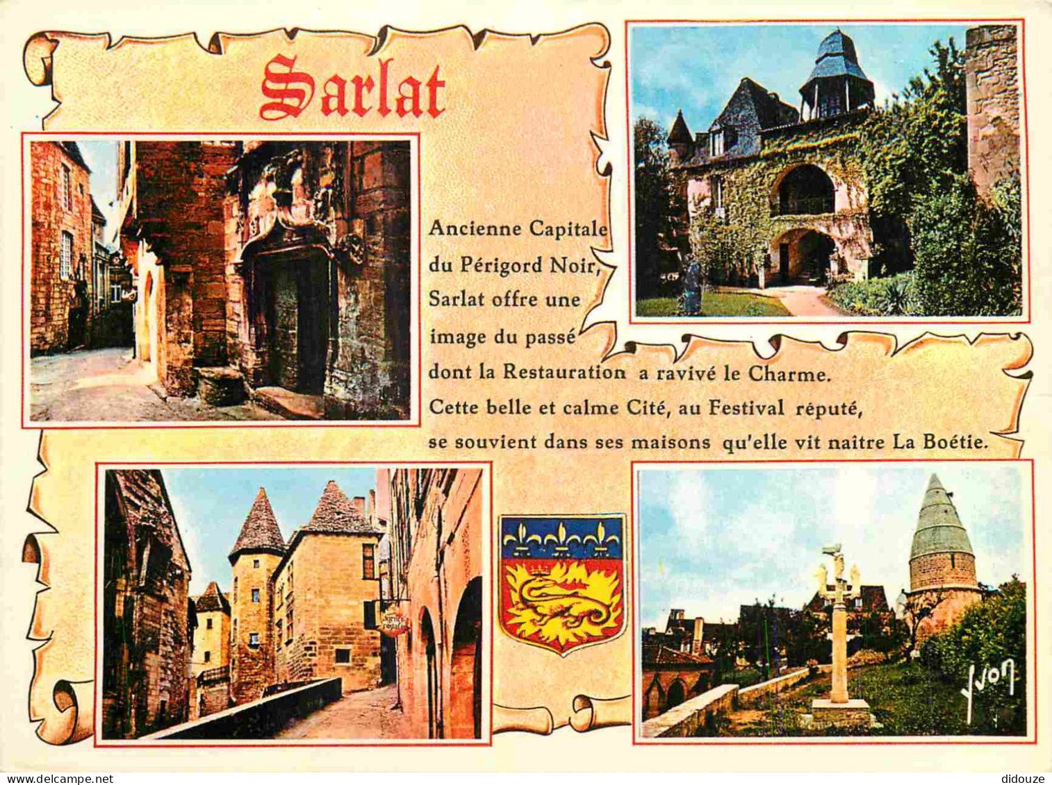 Carte Postale - 24 - Sarlat la Caneda - Multivues - CPM - Voir Scans Recto-Verso - Poscard - Carta Postal -  Postkarte