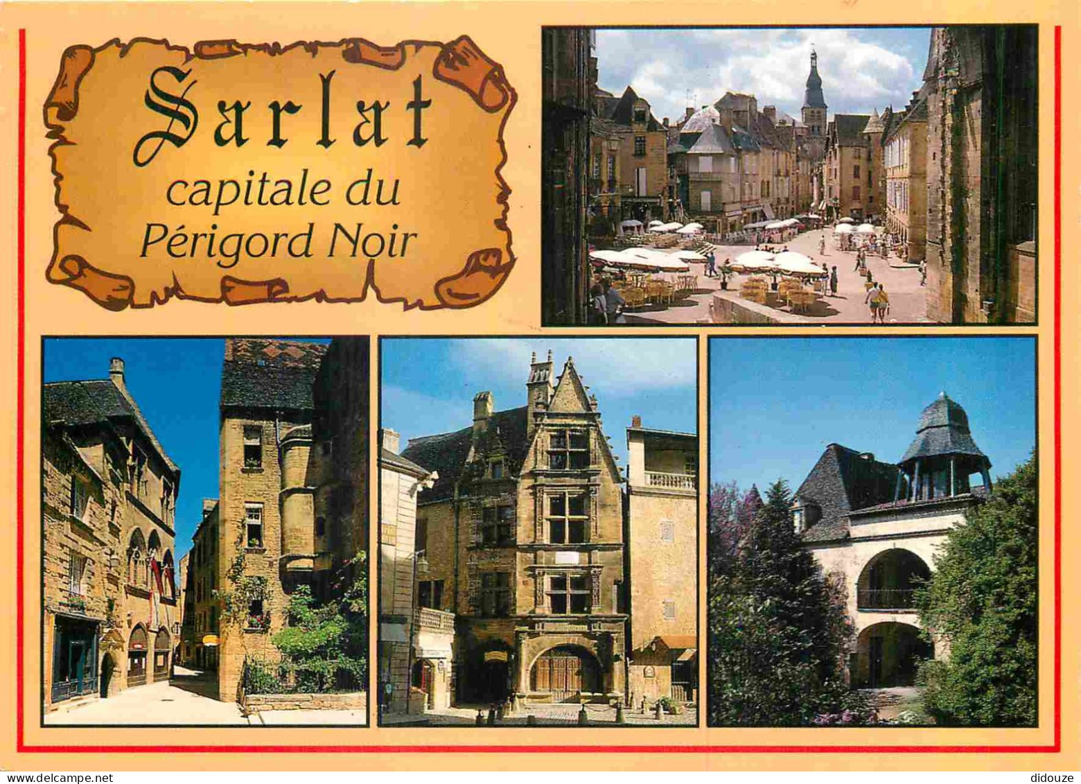 Carte Postale - 24 - Sarlat la Caneda - Multivues - CPM - Voir Scans Recto-Verso - Poscard - Carta Postal -  Postkarte