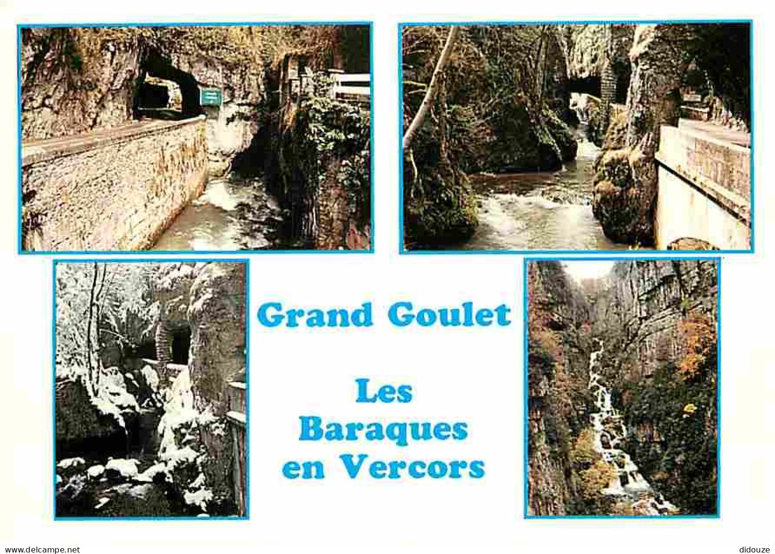 Carte Postale - 26 - Drome - Vercors - Les Grands Goulets - Les Barraques en Vercors - Multivues - Carte Neuve - CPM - V