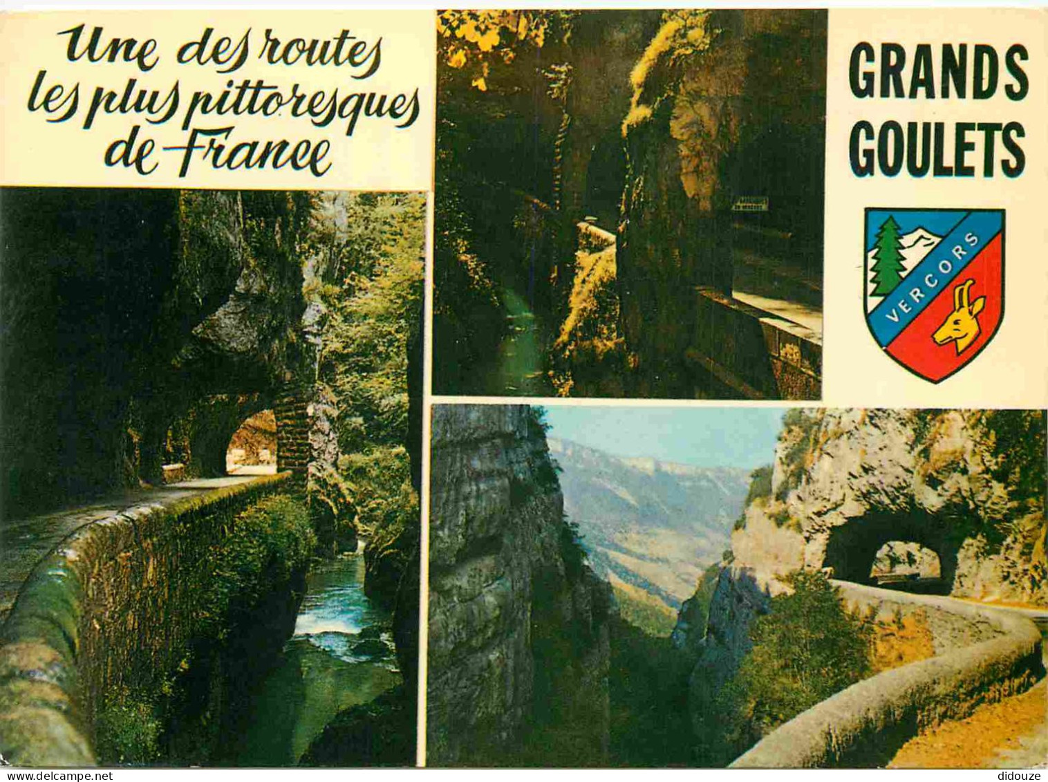 Carte Postale - 26 - Les Grands Goulets - Route des Grands Goulets - Multivues - CPM - Voir Scans Recto-Verso - Poscard