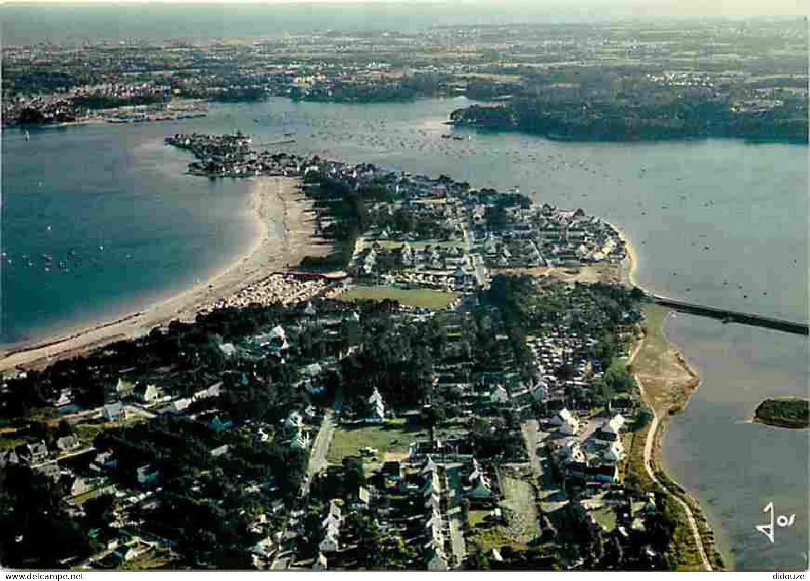 Carte Postale - 29 - Ile Tudy - Les Campings - La Presqu'ile - Vue aérienne - Voir Scans Recto Verso