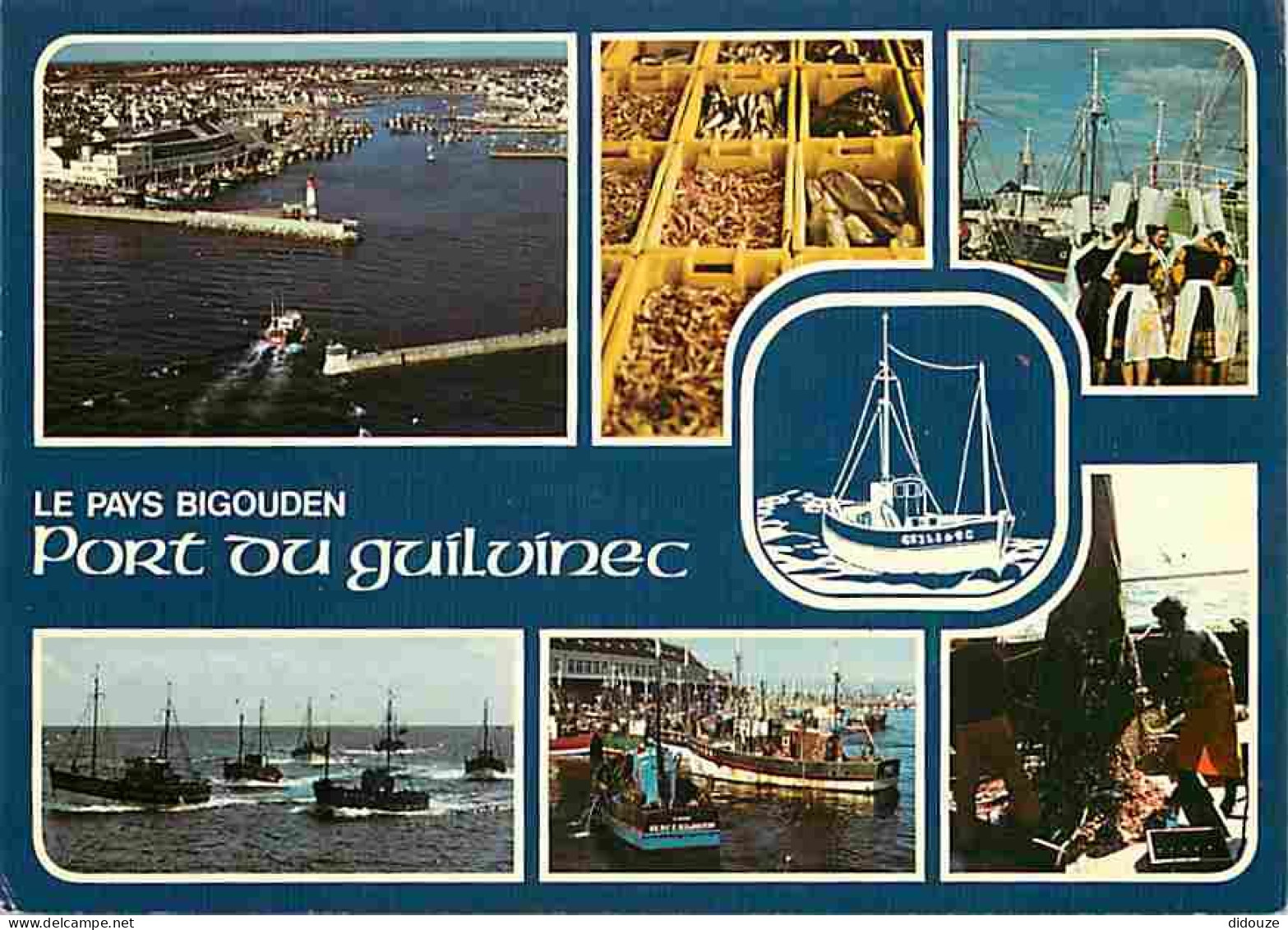 Carte Postale - 29 - Le Guilvinec - Le Port - Multivues - Bateaux - Folklore - Voir Scans Recto Verso