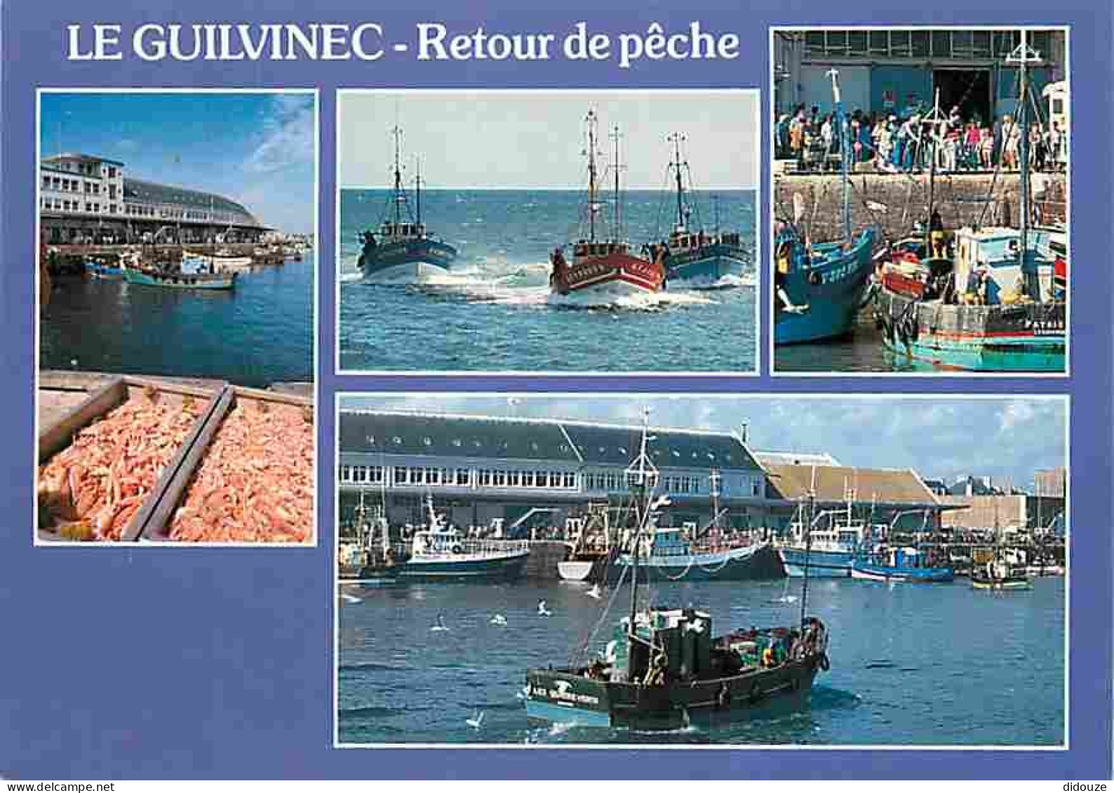 Carte Postale - 29 - Le Guilvinec - Retour de Peche - Multivues - Bateaux - Voir Scans Recto Verso