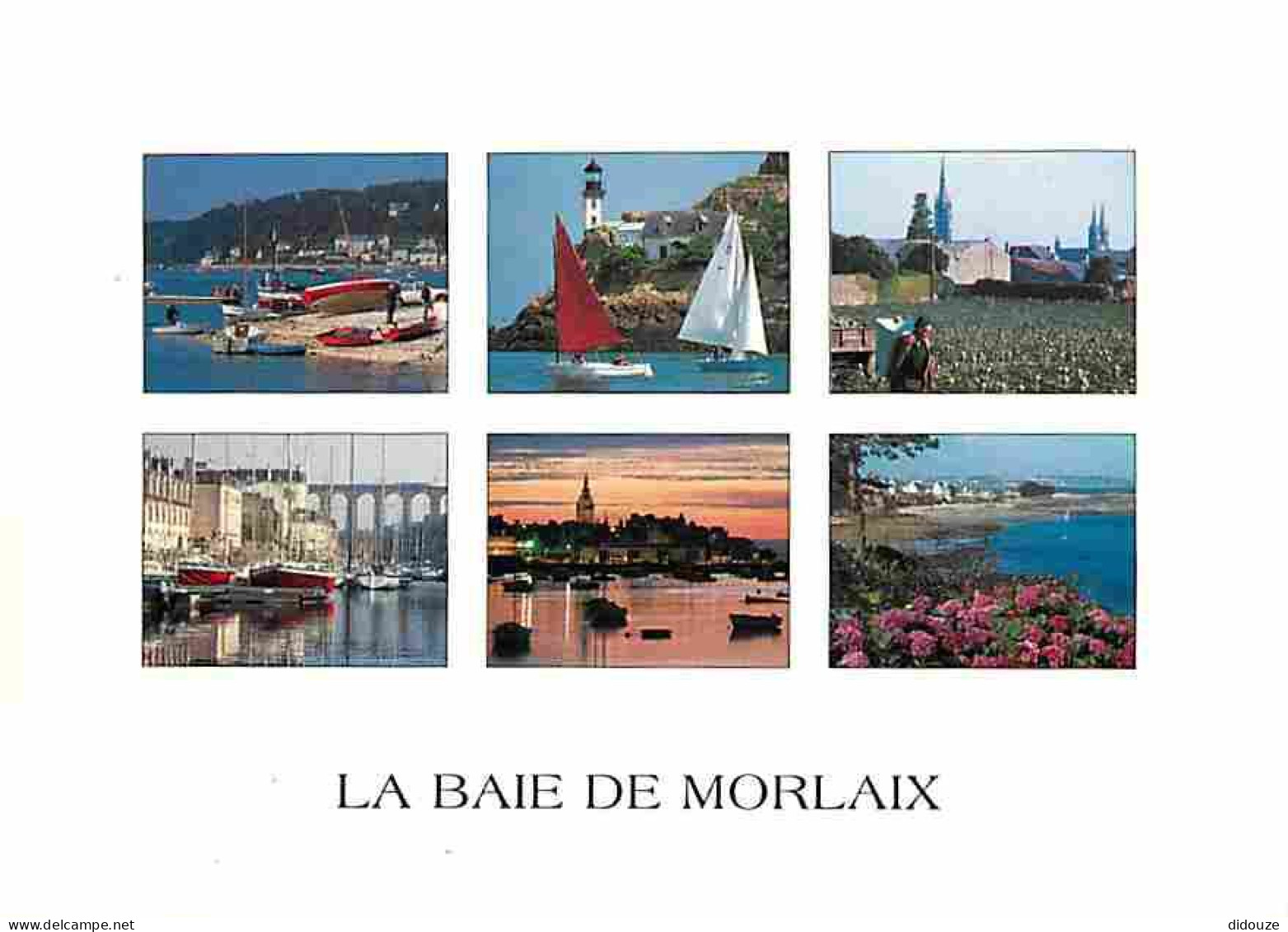 Carte Postale - 29 - Morlaix - La Baie de Morlaix - Multivues - Bateaux - Carte Neuve - Voir Scans Recto Verso