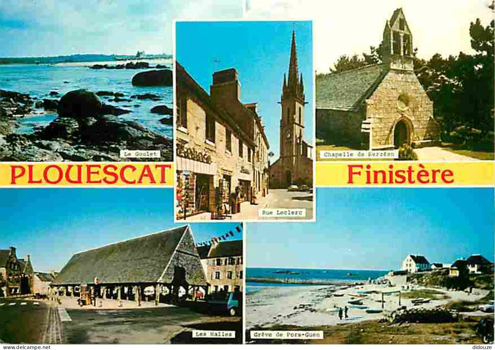 Carte Postale - 29 - Plouescat - Multivues - Flamme Postale - Voir Scans Recto Verso