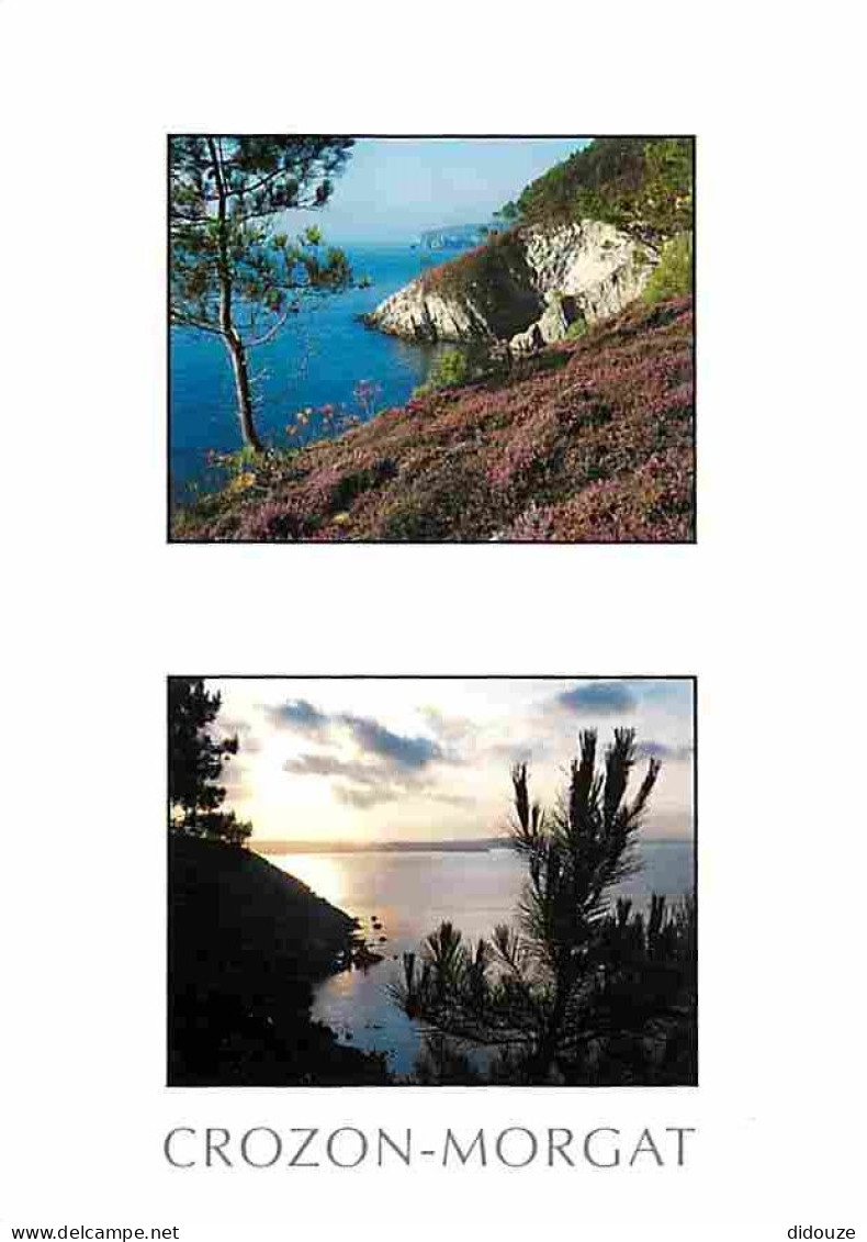 Carte Postale - 29 - Presqu'ile de Crozon - Morgat - Les Falaises - Multivues - Voir Scans Recto Verso