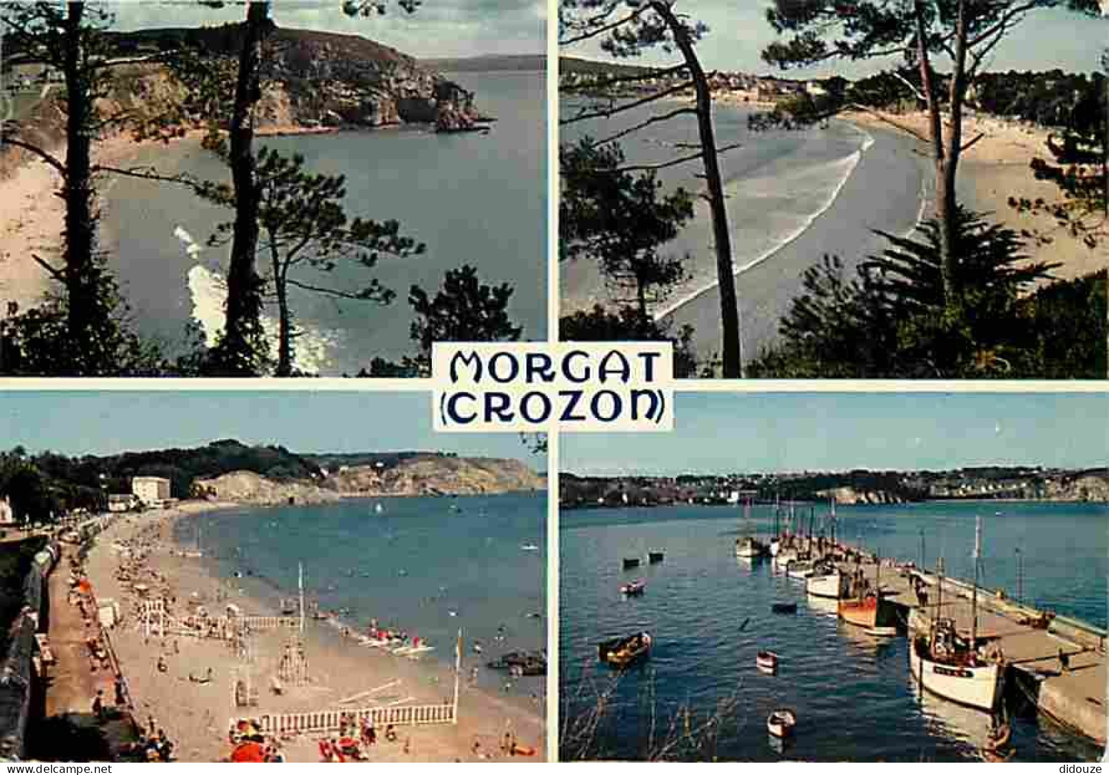 Carte Postale - 29 - Presqu'ile de Crozon - Morgat - Multivues - Plages - Voir Scans Recto Verso
