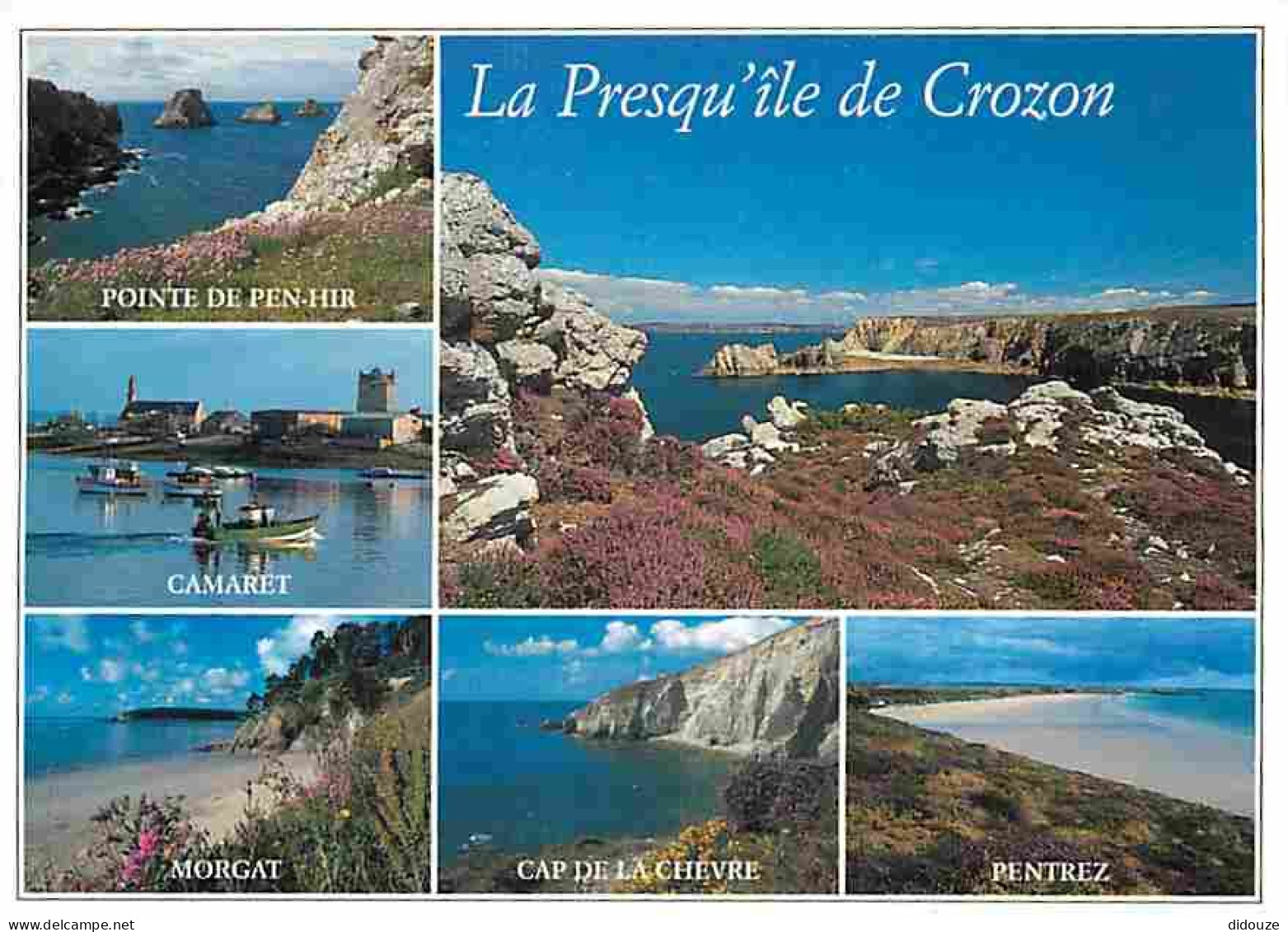 Carte Postale - 29 - Presqu'ile de Crozon - Multivues - Falaises - Voir Scans Recto Verso