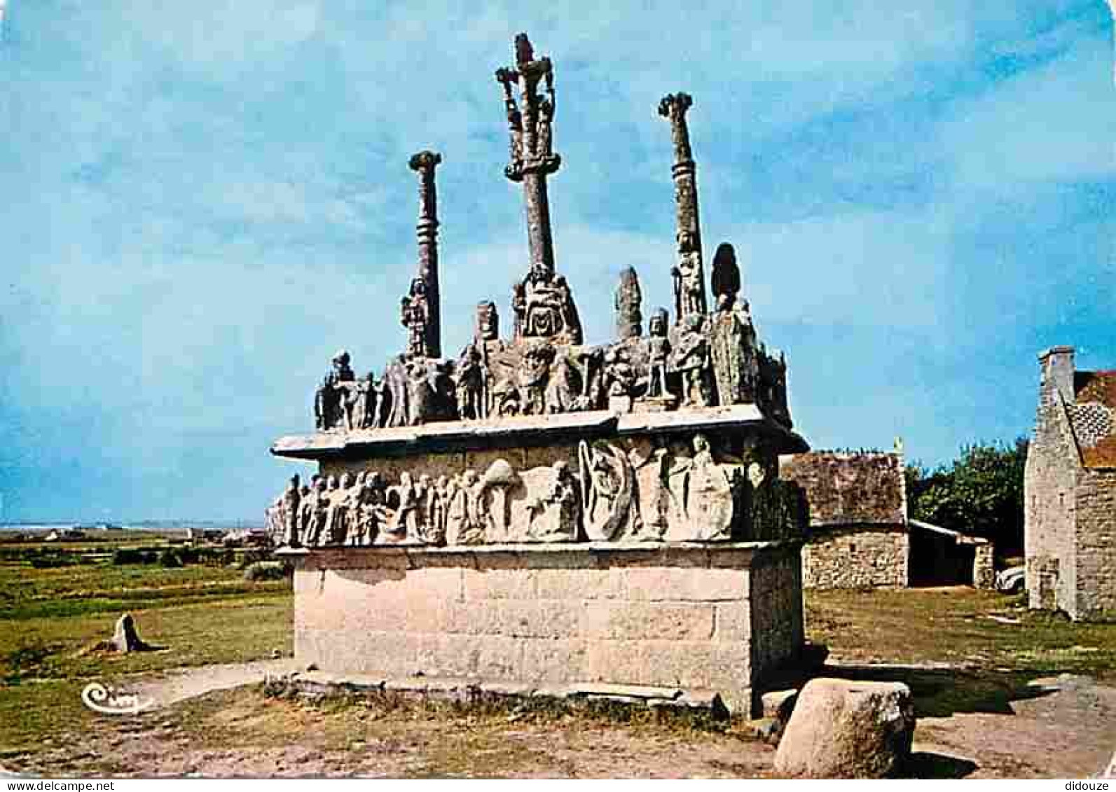 Carte Postale - 29 - Saint Jean Trolimon - Notre Dame de Tronoen - Le Calvaire Breton - Voir Scans Recto Verso