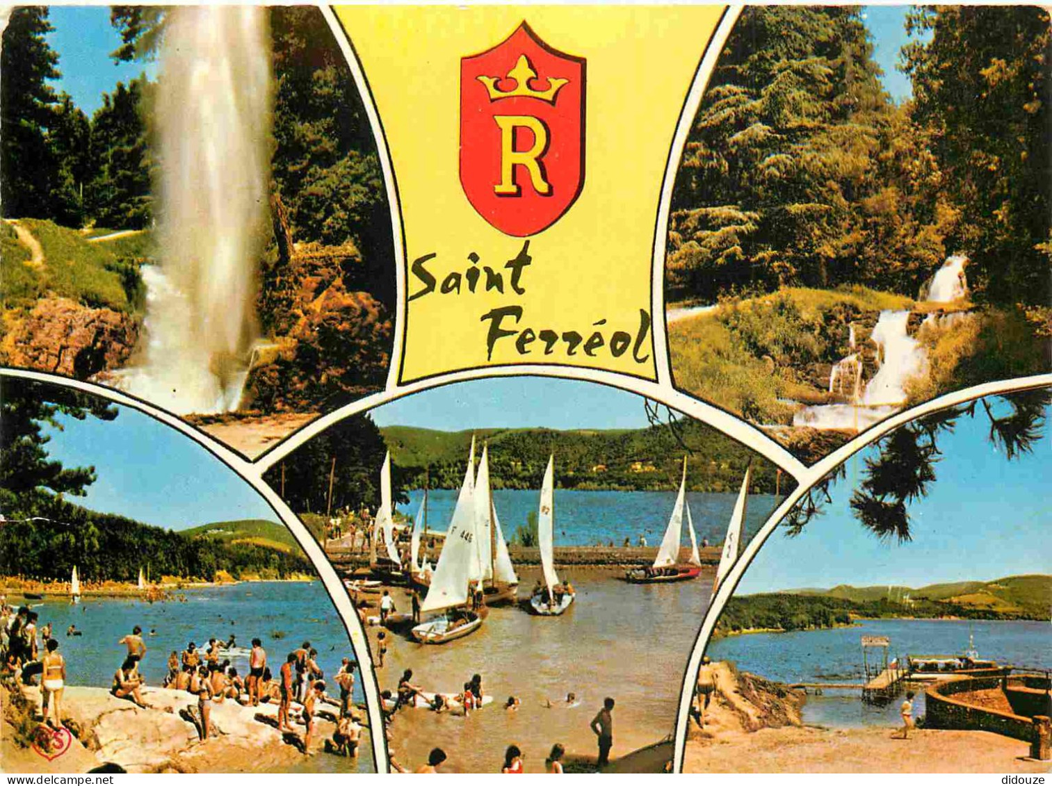 Carte Postale - 31 - Bassin de Saint-Ferreol - Multivues -  -  -  -  - CPM -  -  - Voir Scans Recto-Verso