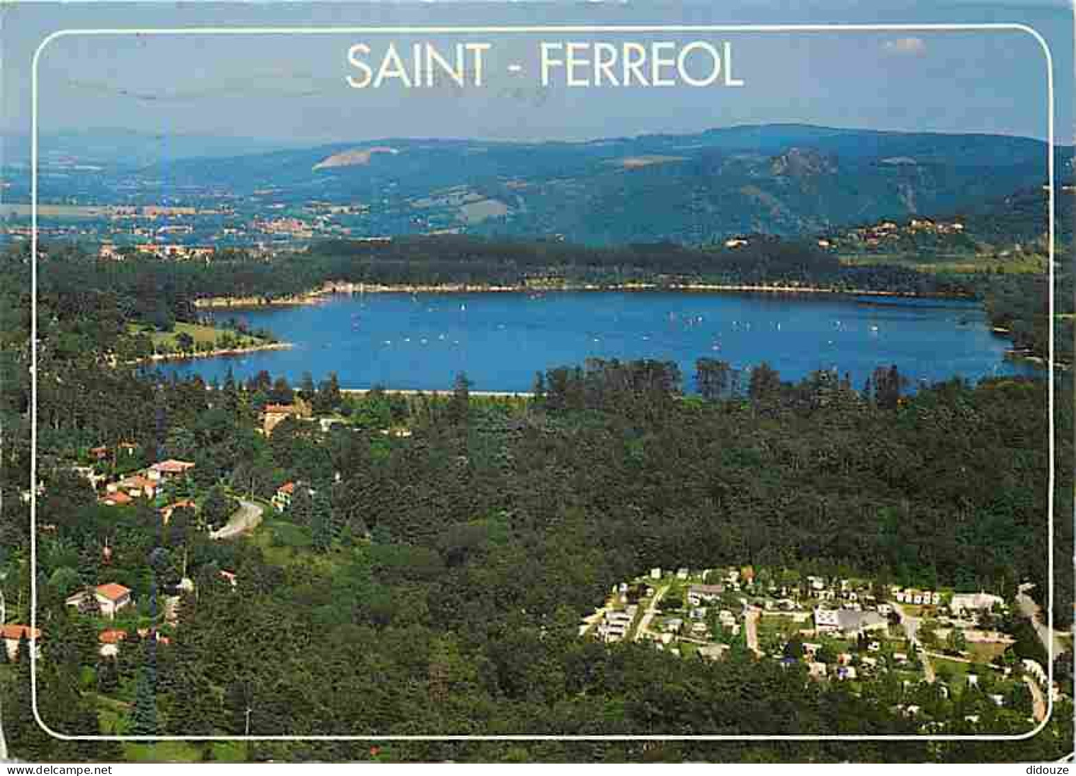 Carte Postale - 31 - Saint Ferreol - Bassin de Saint Ferreol - Vue aérienne - CPM - Voir Scans Recto-Verso - Poscard - C