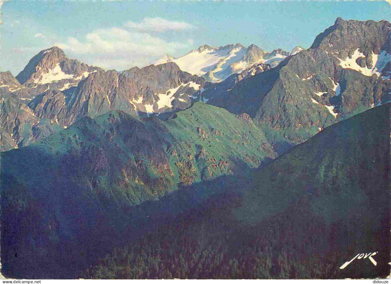 Carte Postale - 31 - Superbagnères - Coucher de soleil sur la Maladetta -  -  -  -  - CPM -  -  - Voir Scans Recto-Verso