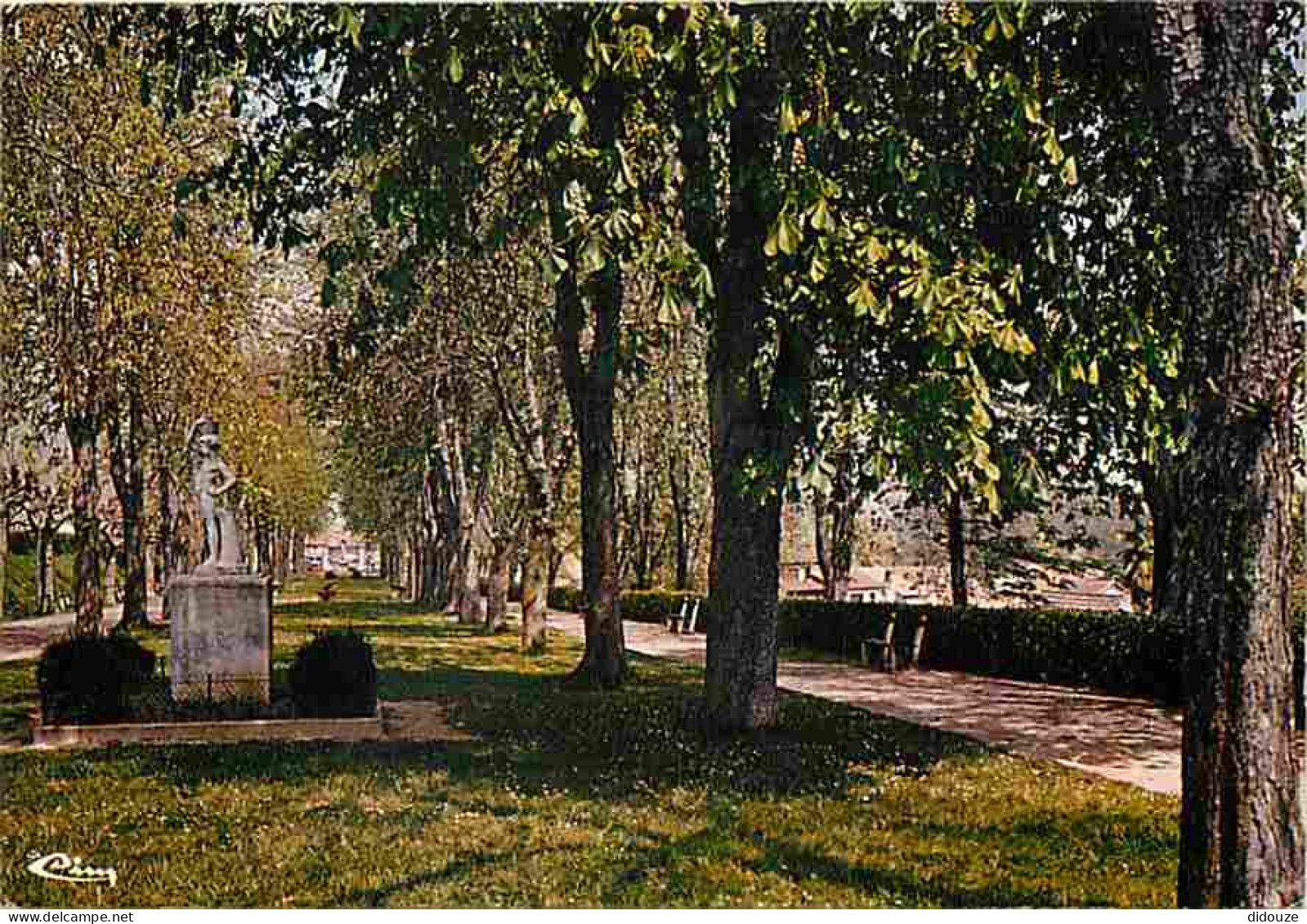 Carte Postale - 32 - Mirande - La promenade - Flamme Postale de Mirande - CPM - Voir Scans Recto-Verso - Poscard - Carta