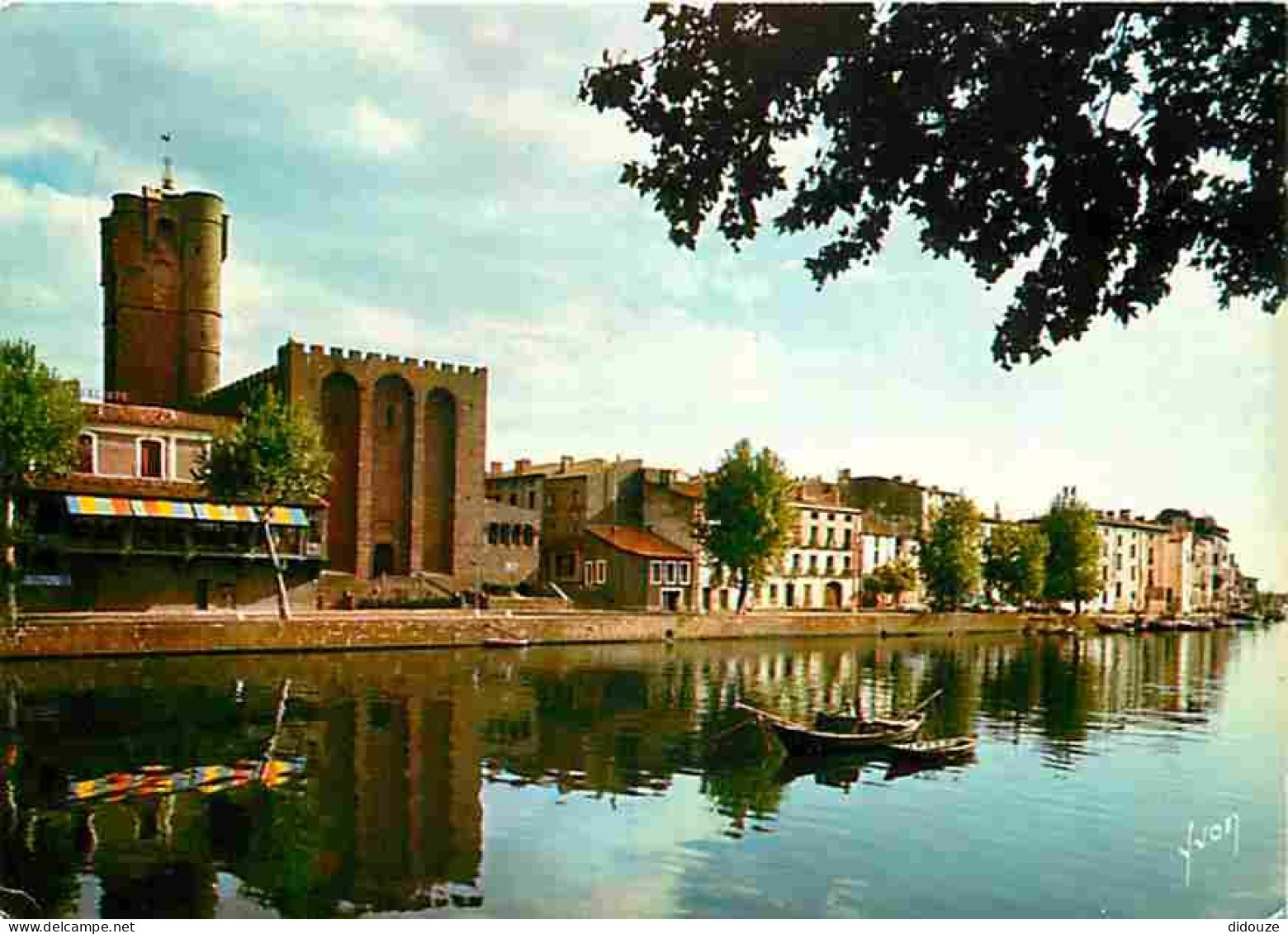 Carte Postale - 34 - Agde - La cathédrale Saint Etienne - L'Hérault - Flamme Postale de Agde - CPM - Voir Scans Recto-Ve