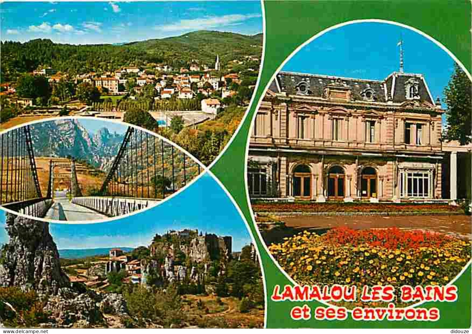 Carte Postale - 34 - Lamalou les Bains - Et ses environs - Multivues - Flamme Postale de Lamalou les Bains - CPM - Voir