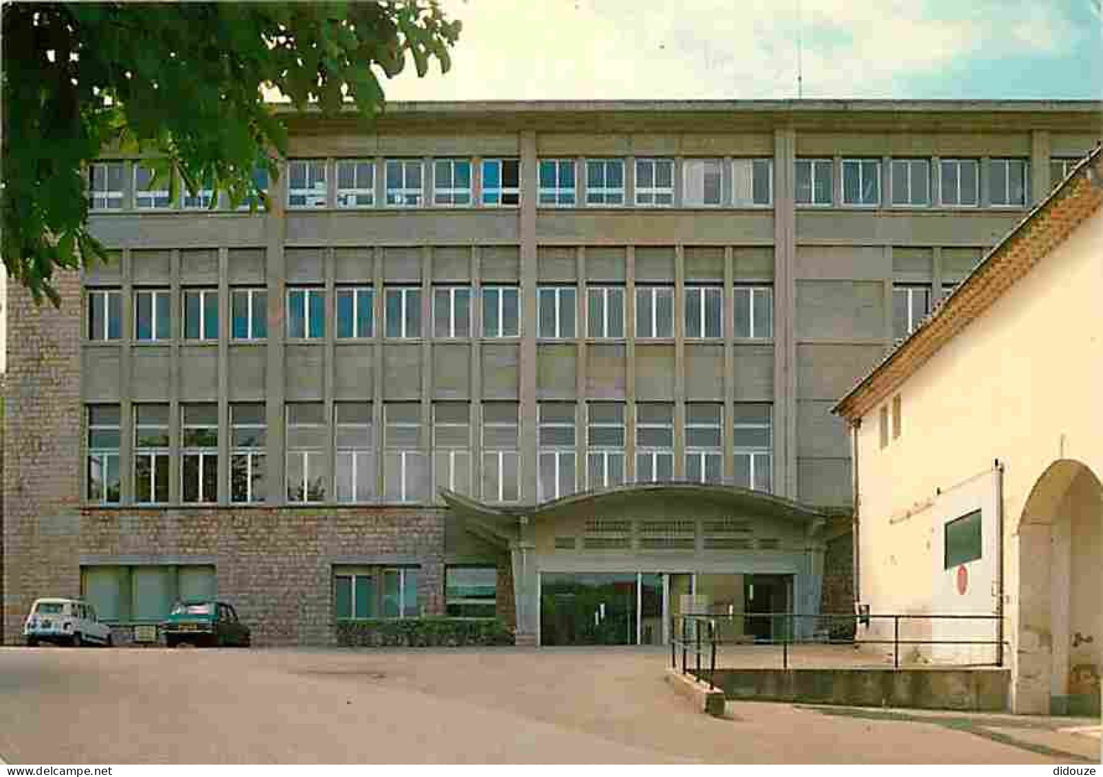 Carte Postale - 34 - Lamalou les Bains - Le Pavillon Leroy - Automobiles - Flamme Postale de Lamalou les Bains - CPM - V