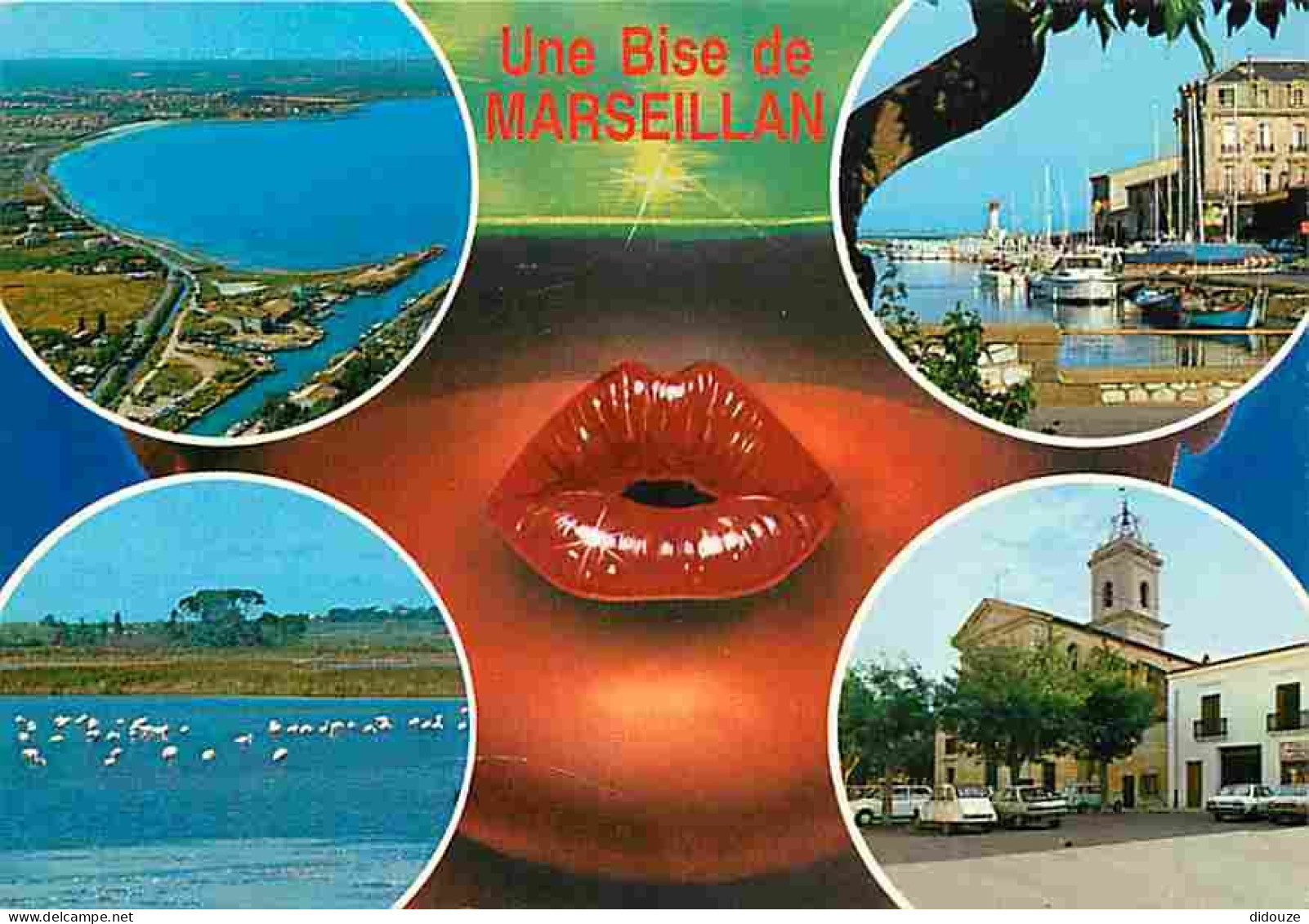 Carte Postale - 34 - Marseillan Plage - Multivues - Automobiles - CPM - Voir Scans Recto-Verso - Poscard - Carta Postal