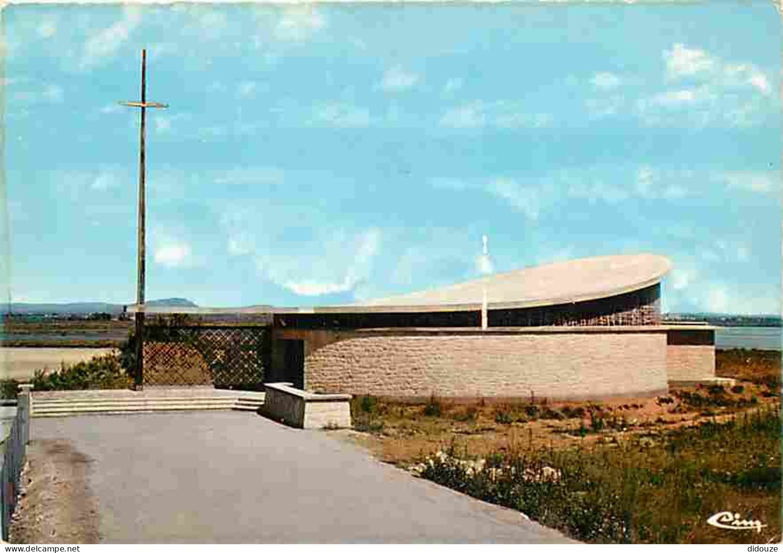 Carte Postale - 34 - Palavas les Flots - Chapelle Notre-Dame de la Route - Flamme Postale de Palavas les Flots - CPM - V