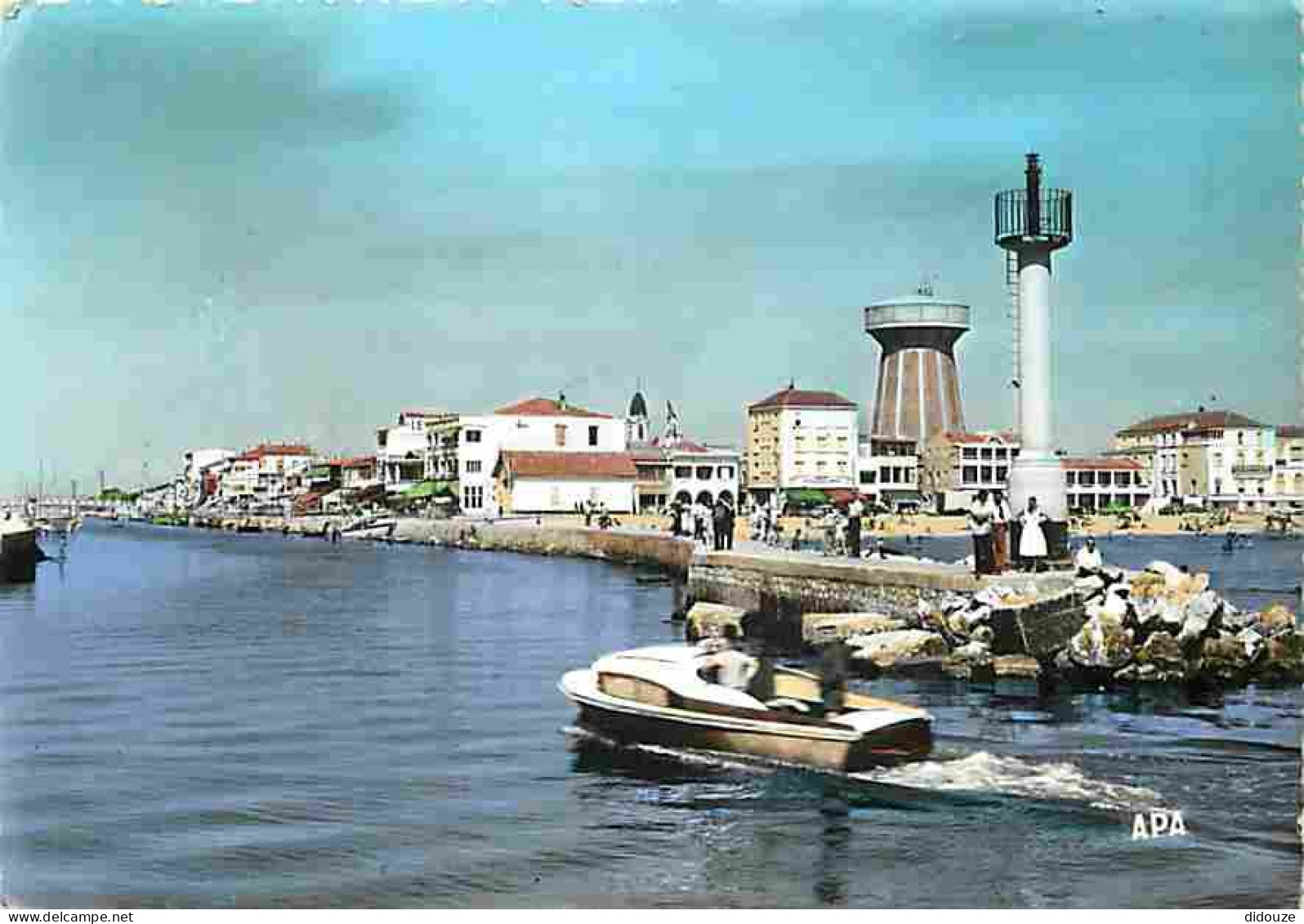 Carte Postale - 34 - Palavas les Flots - La Jetée - Flamme Postale de Palavas les Flots - CPM - Voir Scans Recto-Verso -